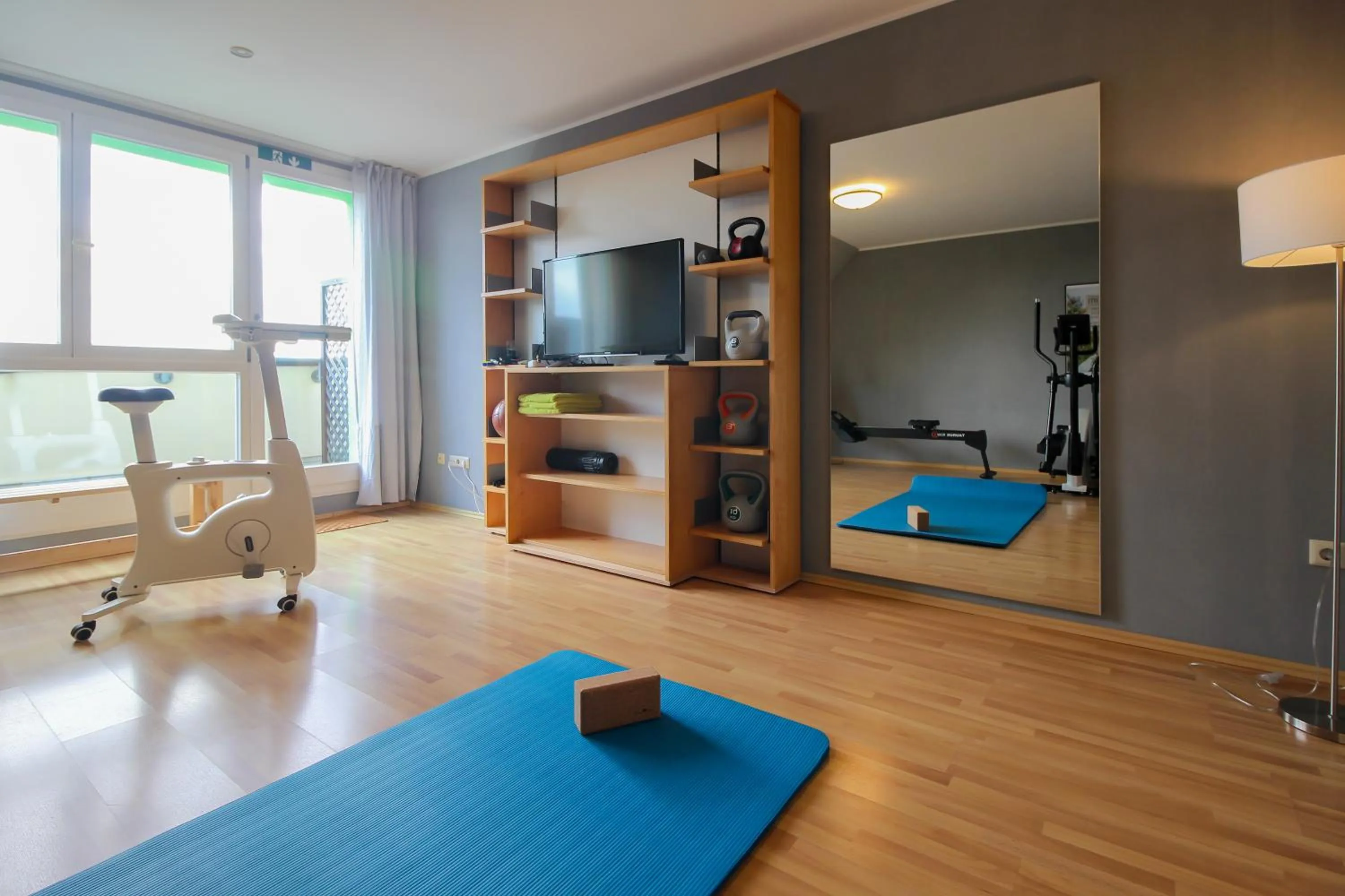 Fitness centre/facilities in An der Persiluhr Stadt-gut-Hotel