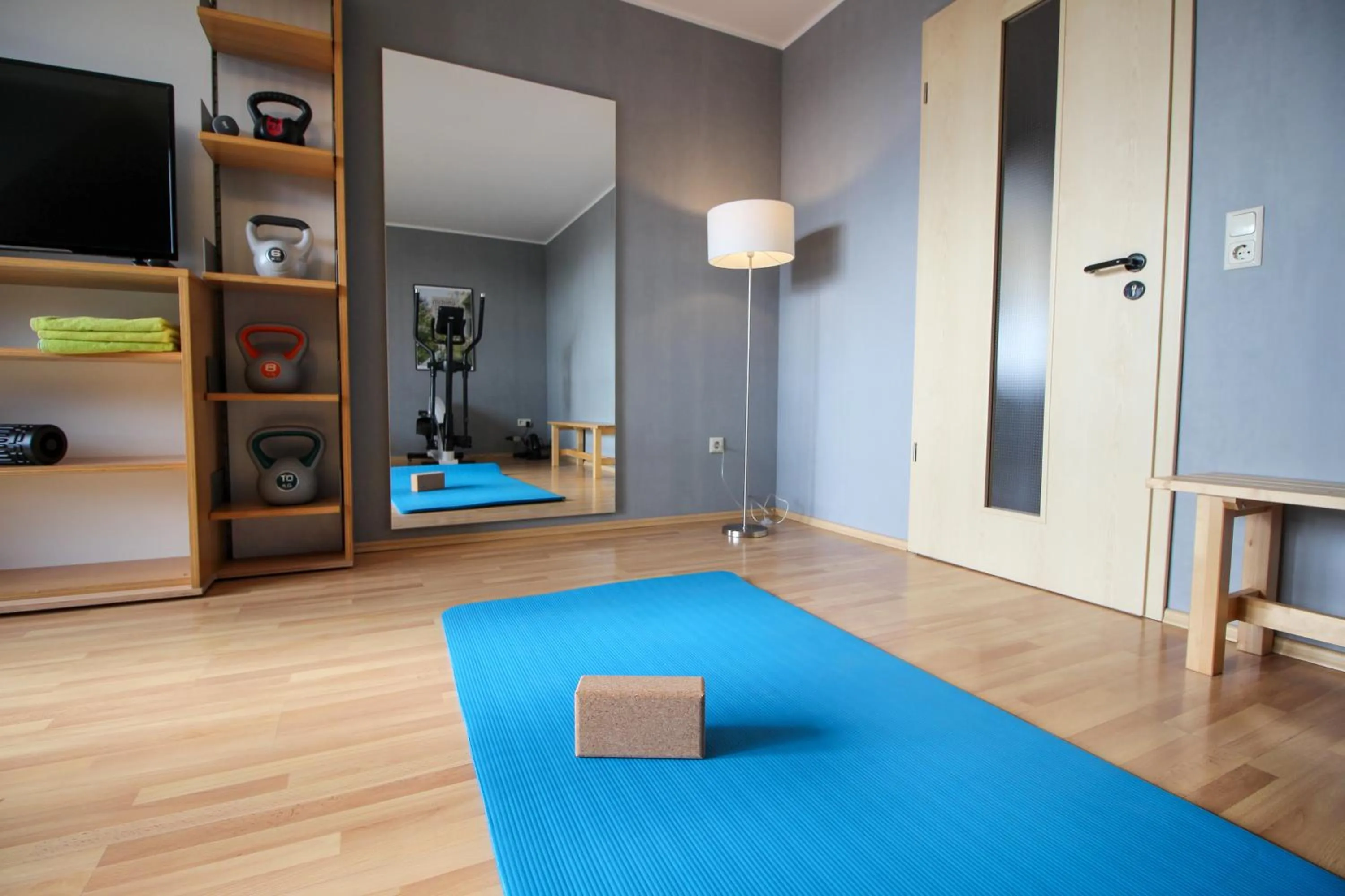 Fitness centre/facilities in An der Persiluhr Stadt-gut-Hotel