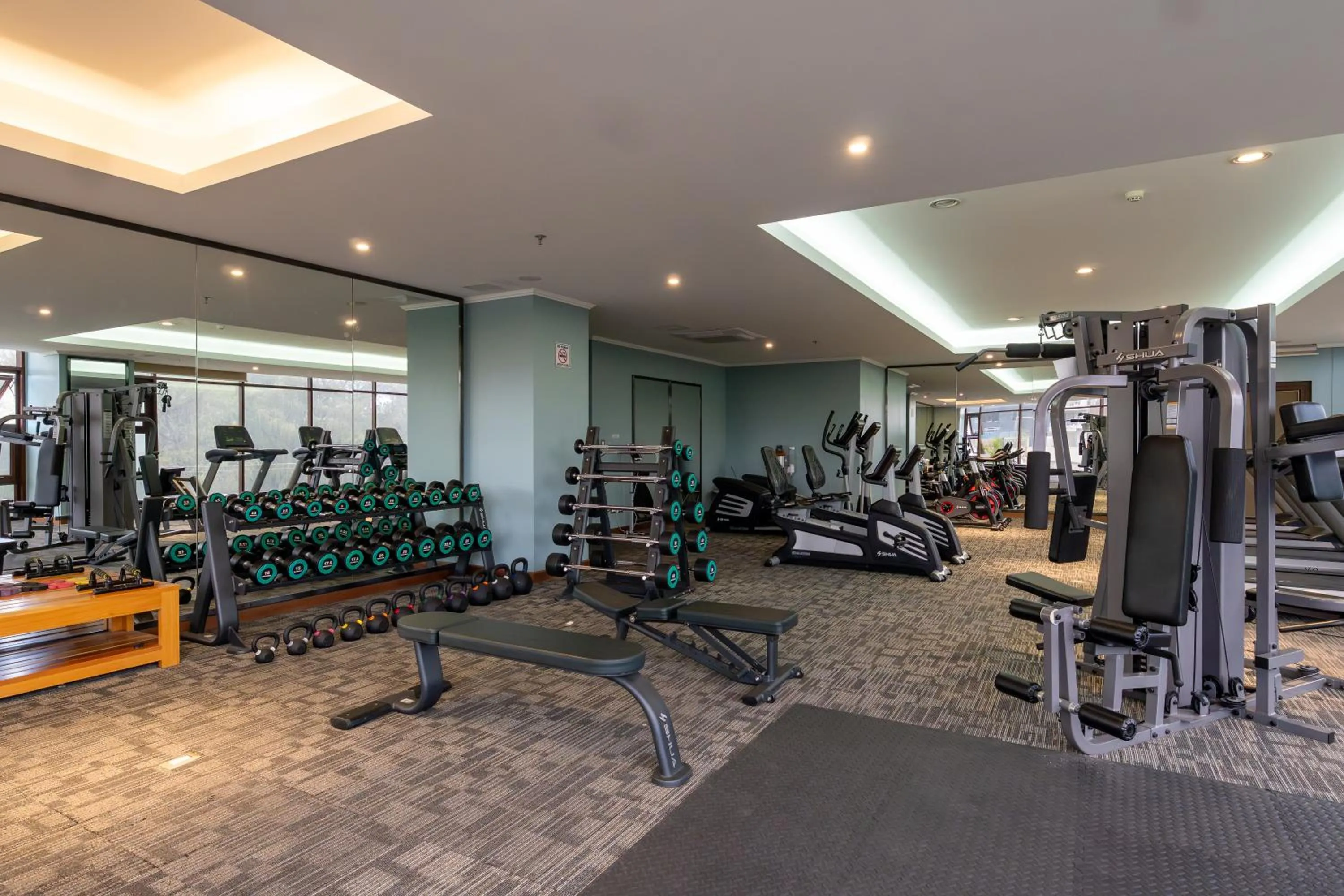 Fitness centre/facilities in Hotel Vista Quince