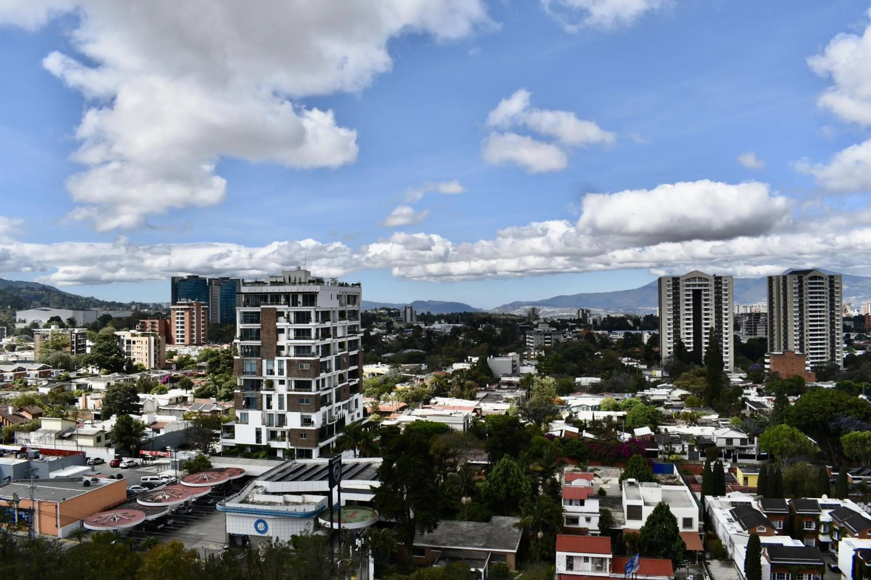 City view in Hotel Vista Quince