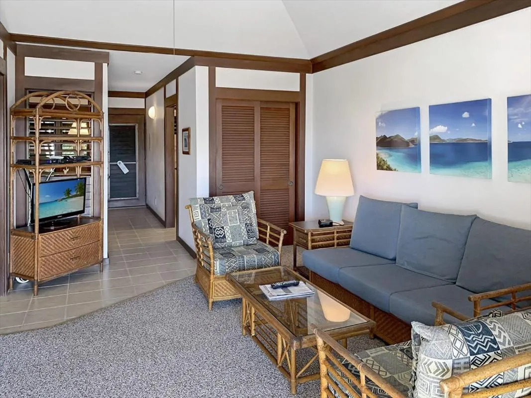 Living room in Kiahuna Plantation 96, Poipu Beach, Club Membership, Part Ocean View, Kids Toys