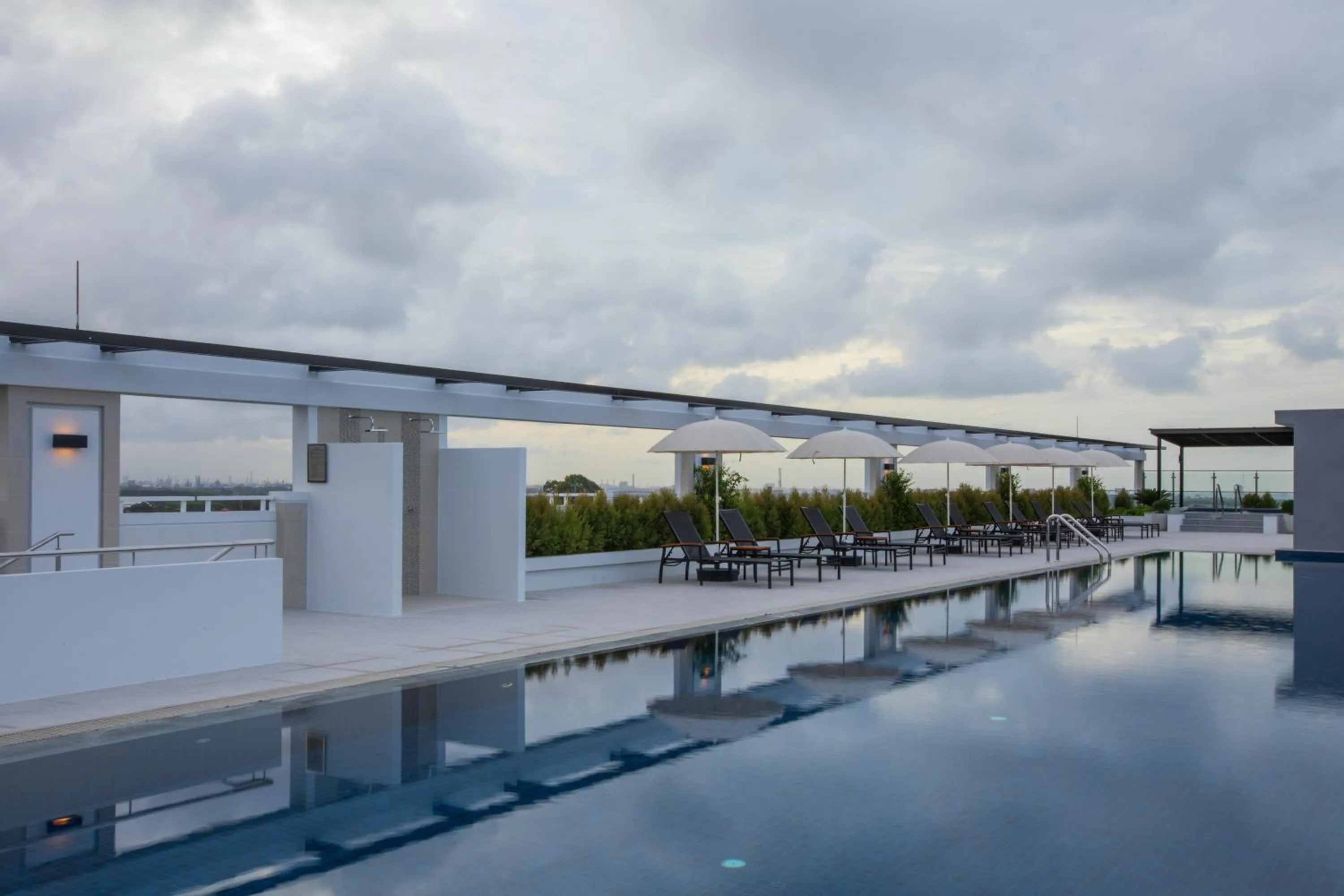 Pool view in Kantary Hotel Banchang