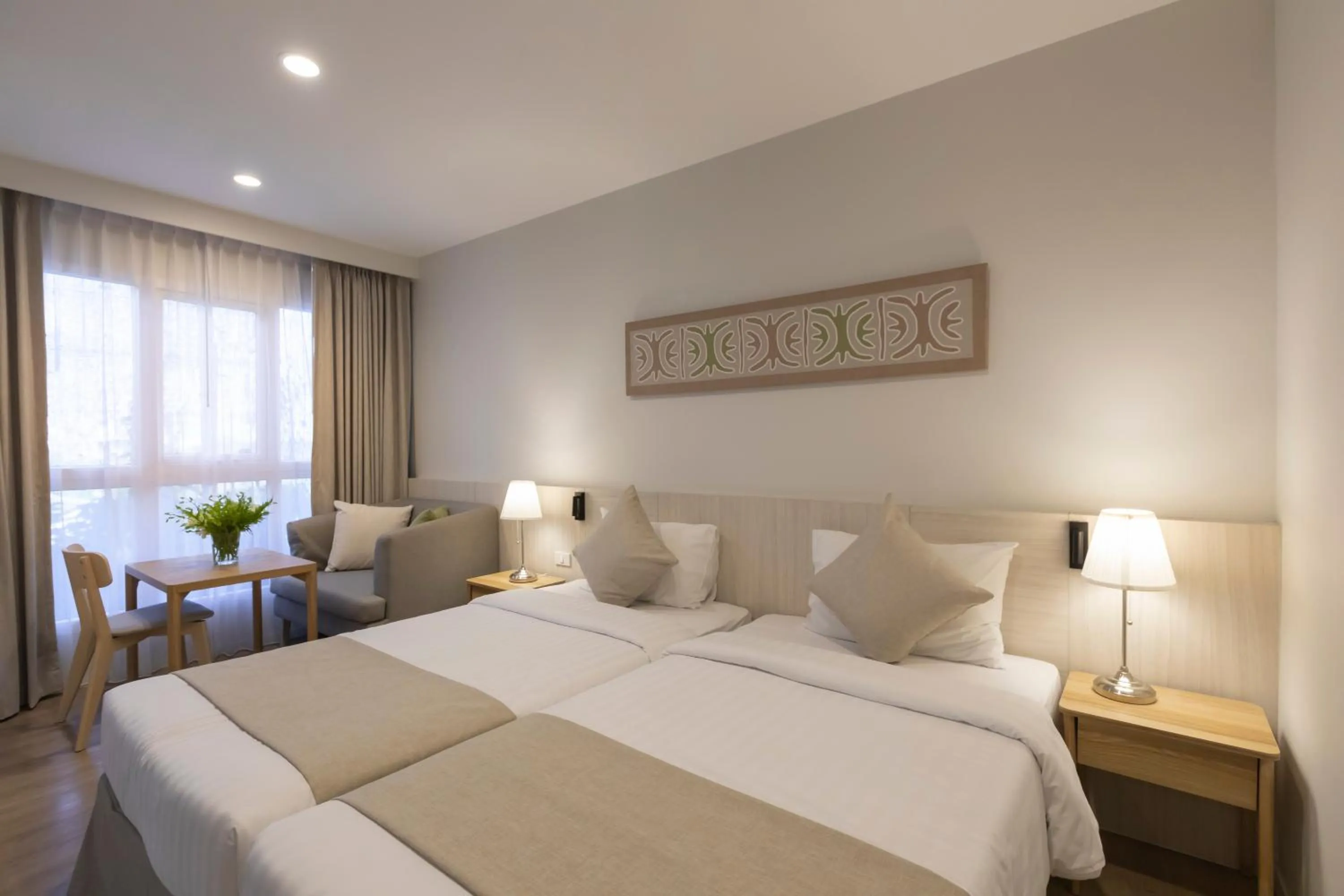 Bed in Kantary Hotel Banchang