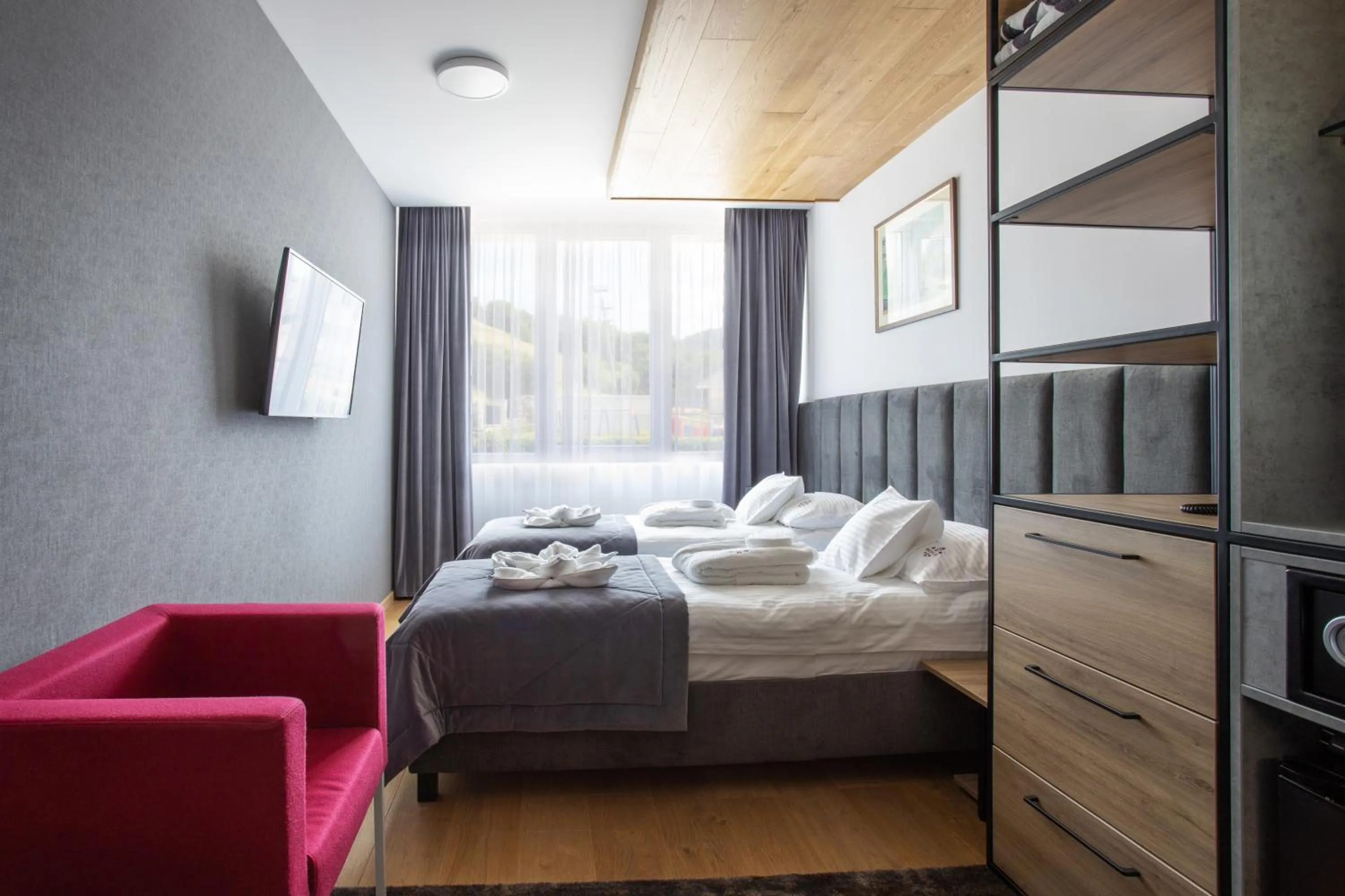 Bed in Hotel Beskid BALNEO Medical Resort & SPA