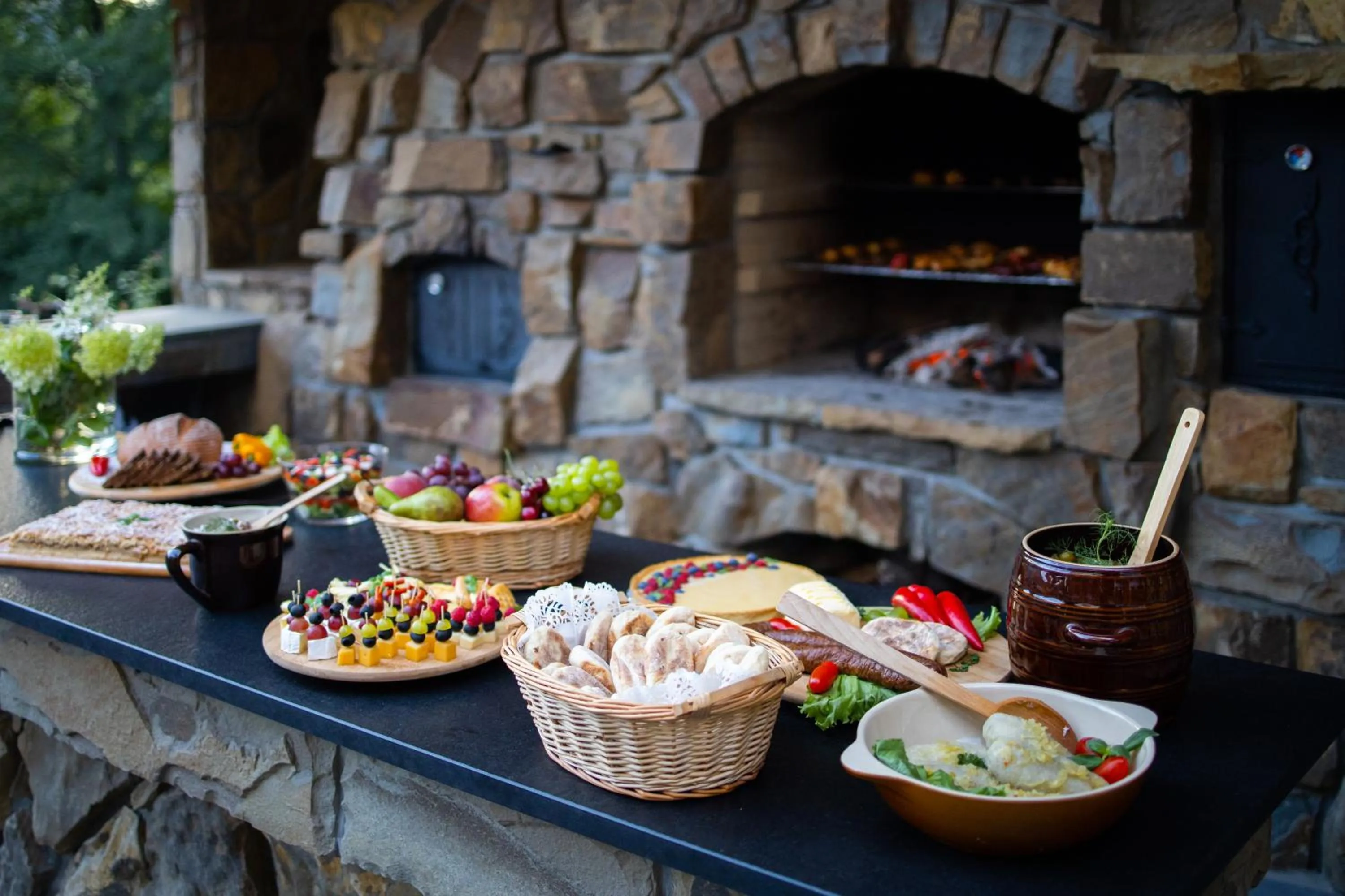 BBQ facilities in Hotel Beskid BALNEO Medical Resort & SPA