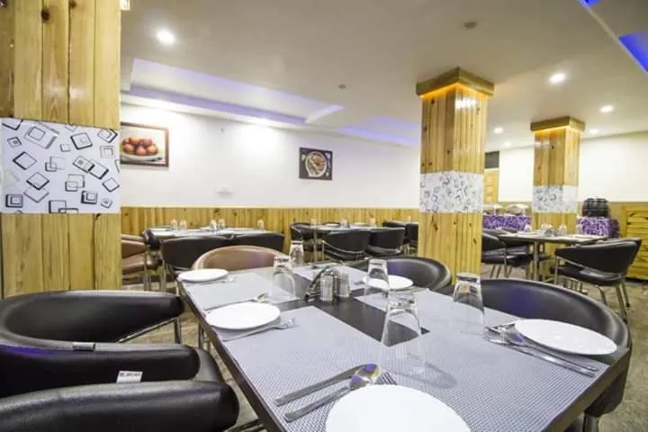 Restaurant/places to eat in Vella Marina Group of Hotels Mount# Best Comfort Hotel#Free Parking-cricket stadium 10 km-Mcleodganj 2 km- Bhagsunag 4 km