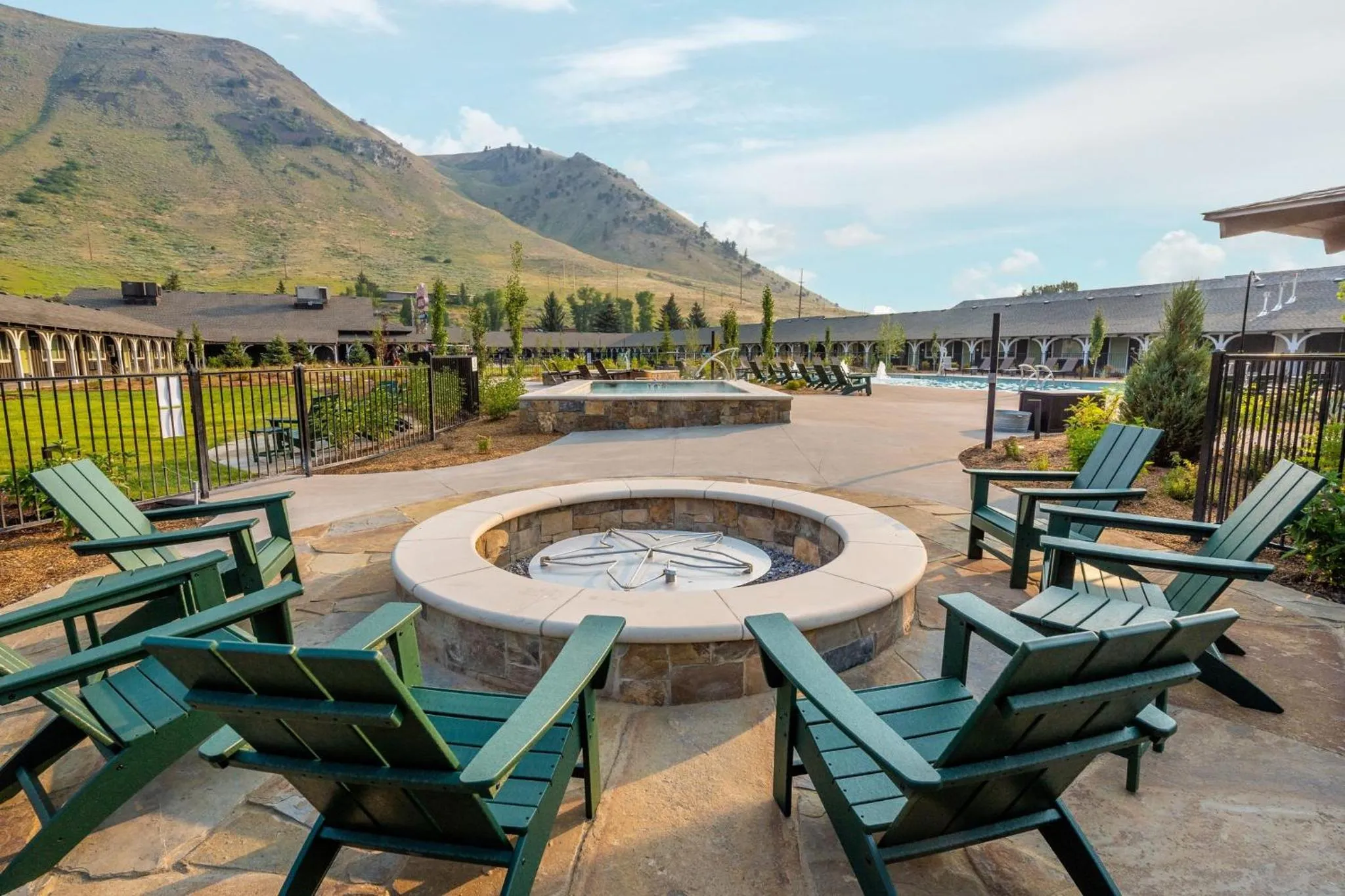 Decorative detail in The Virginian Lodge