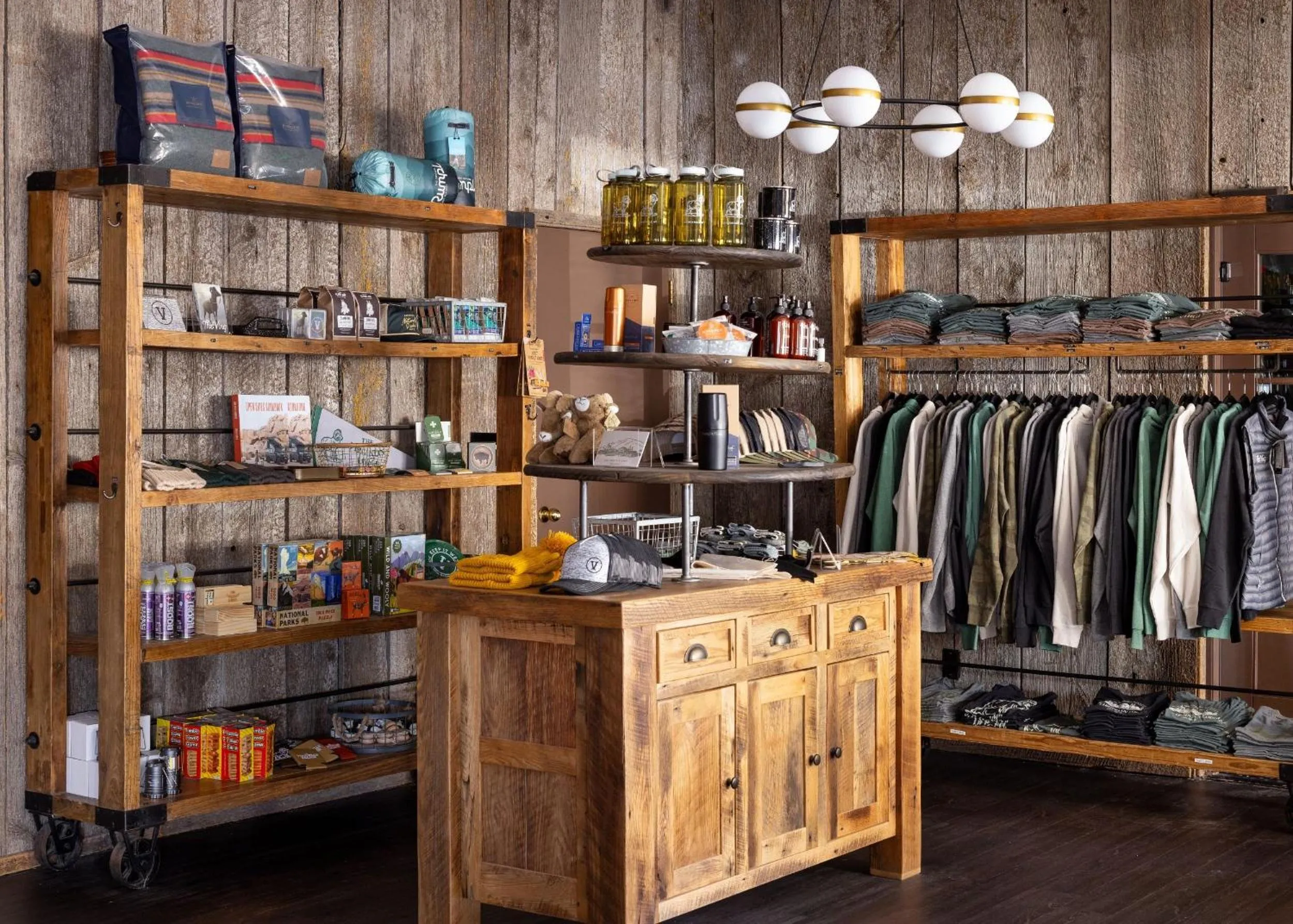 Lobby or reception in The Virginian Lodge