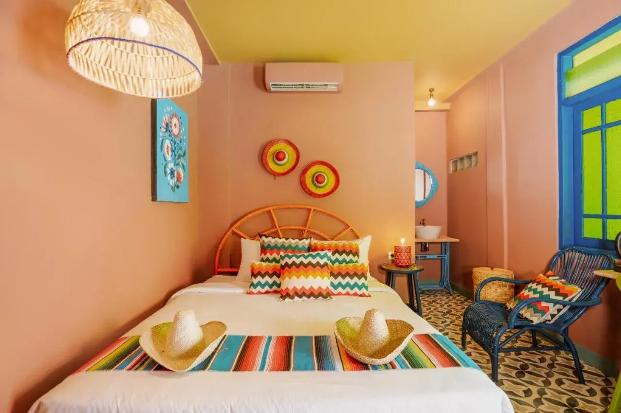 Deluxe Room in Por Aqui Stay & Dine Deluxe Room in Por Aqui Stay & Dine