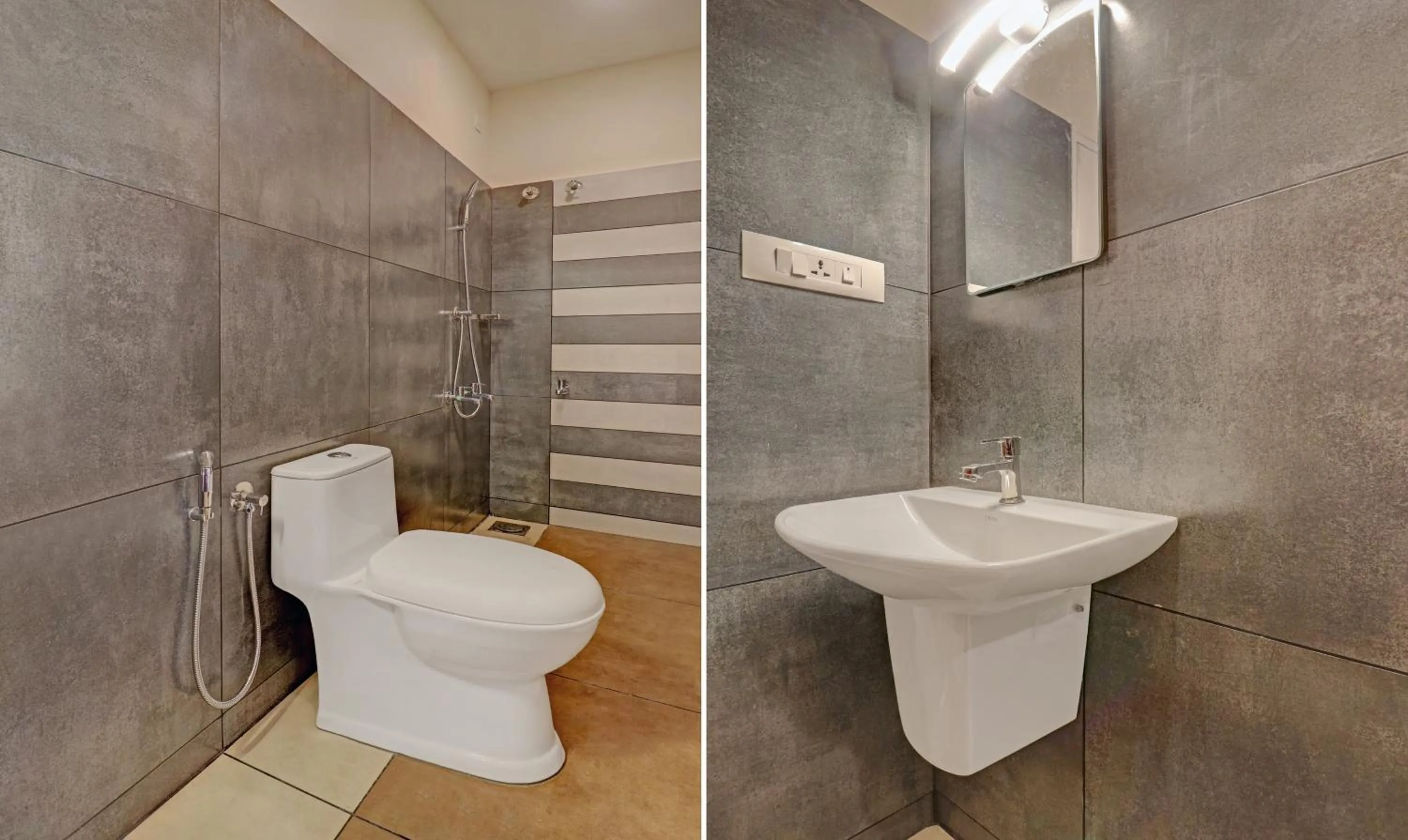 Bathroom in Treebo Golden Terminal, Kochi Airport