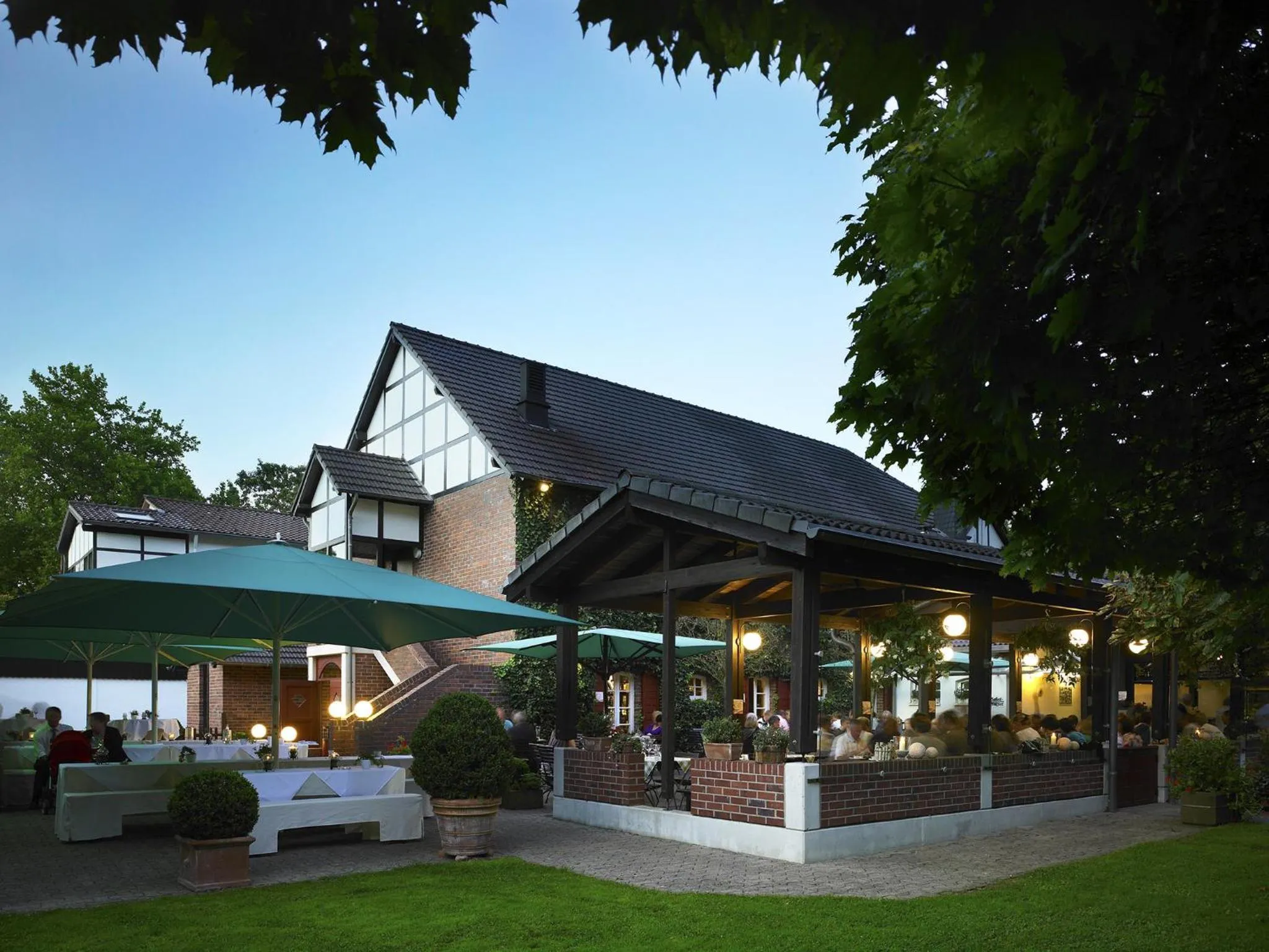Patio in Landhotel Naafs-Häuschen