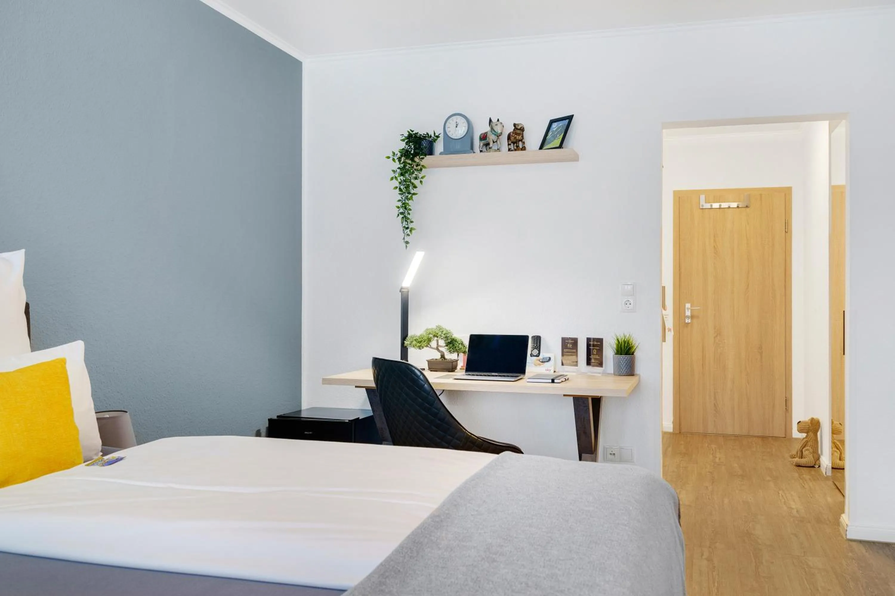 Photo of the whole room, Bed in Hotel Marktterrassen