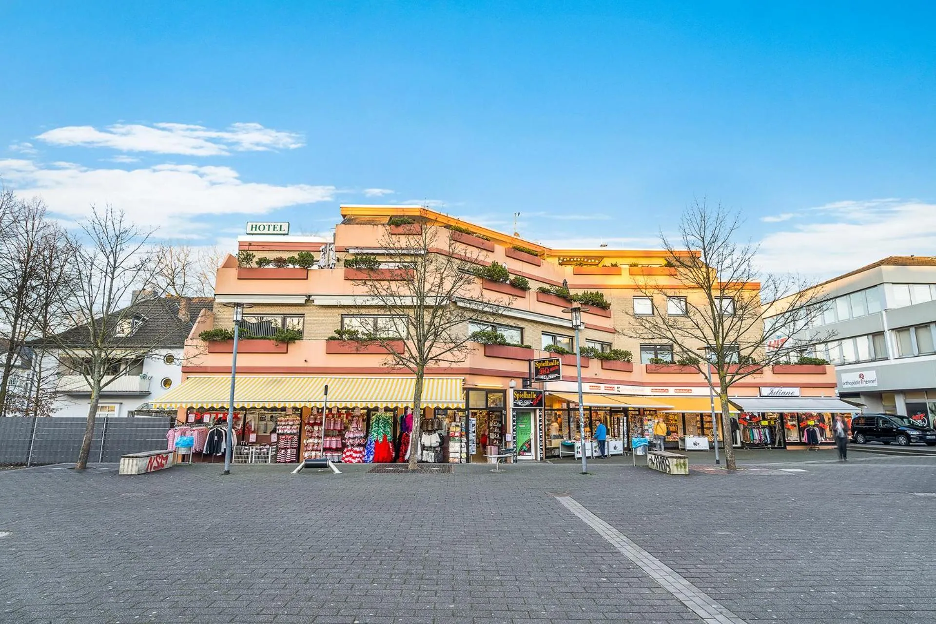 Property building in Hotel Marktterrassen