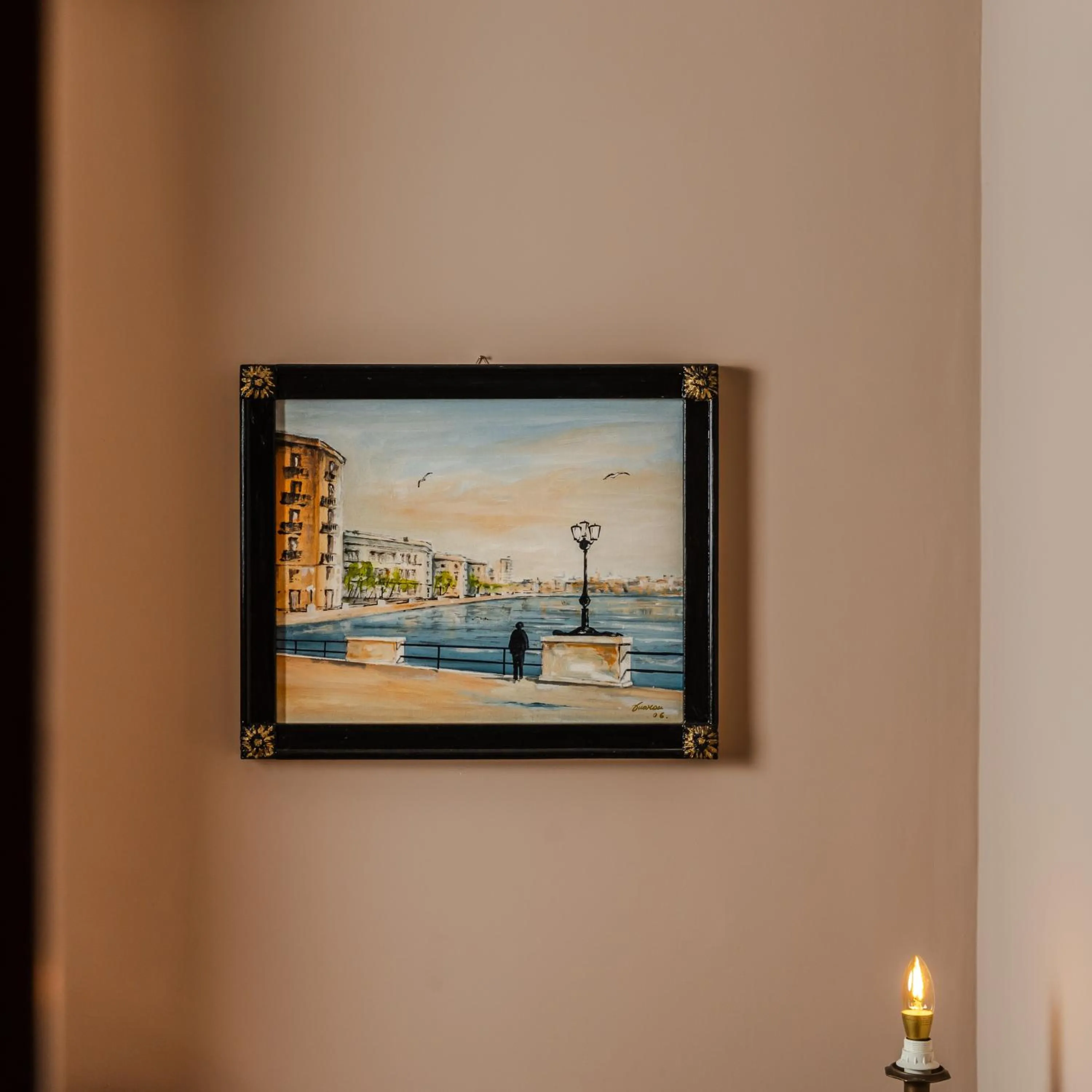 Decorative detail in Bari Antica Boutique B&B