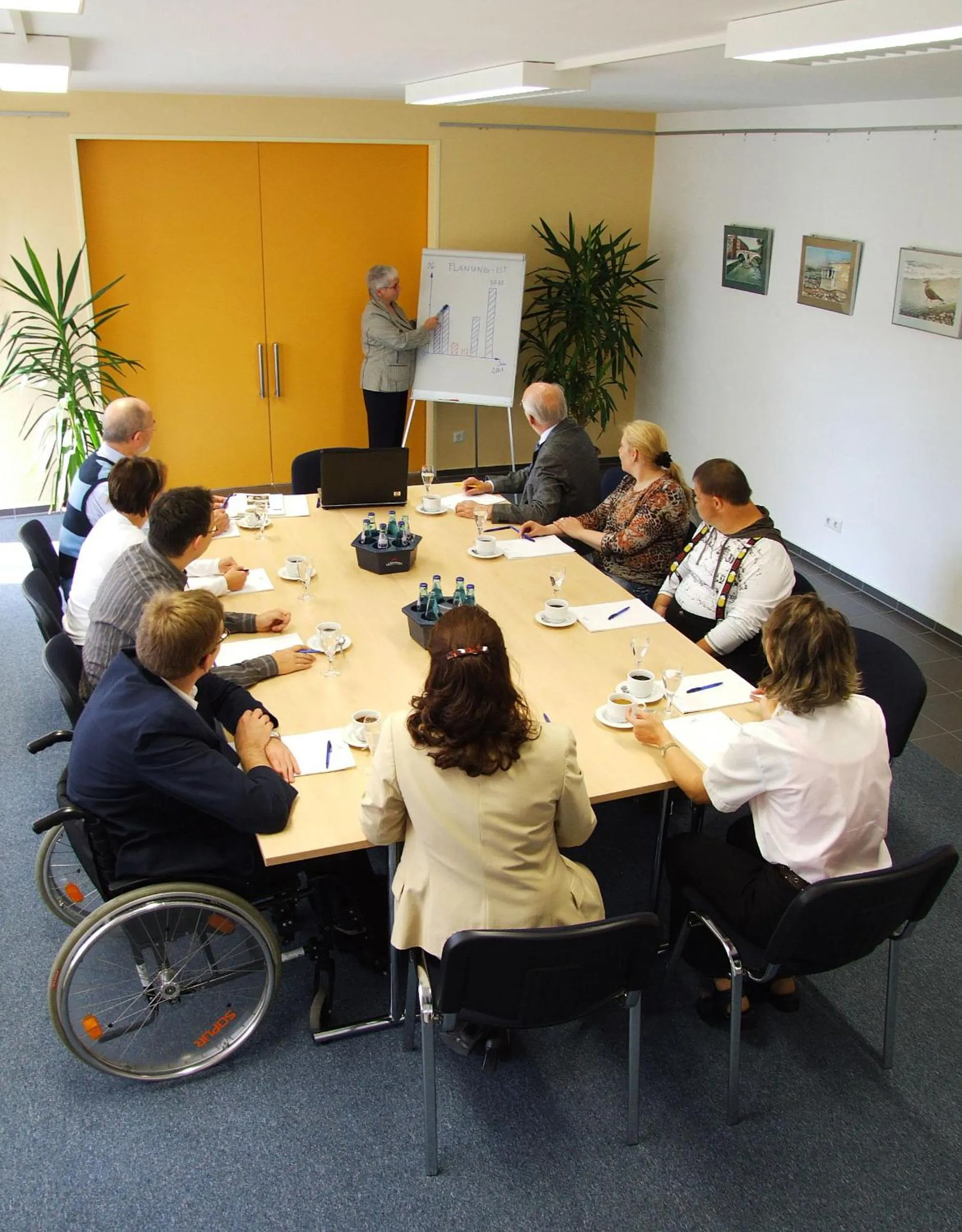Meeting/conference room in Hotel Regenbogenhaus