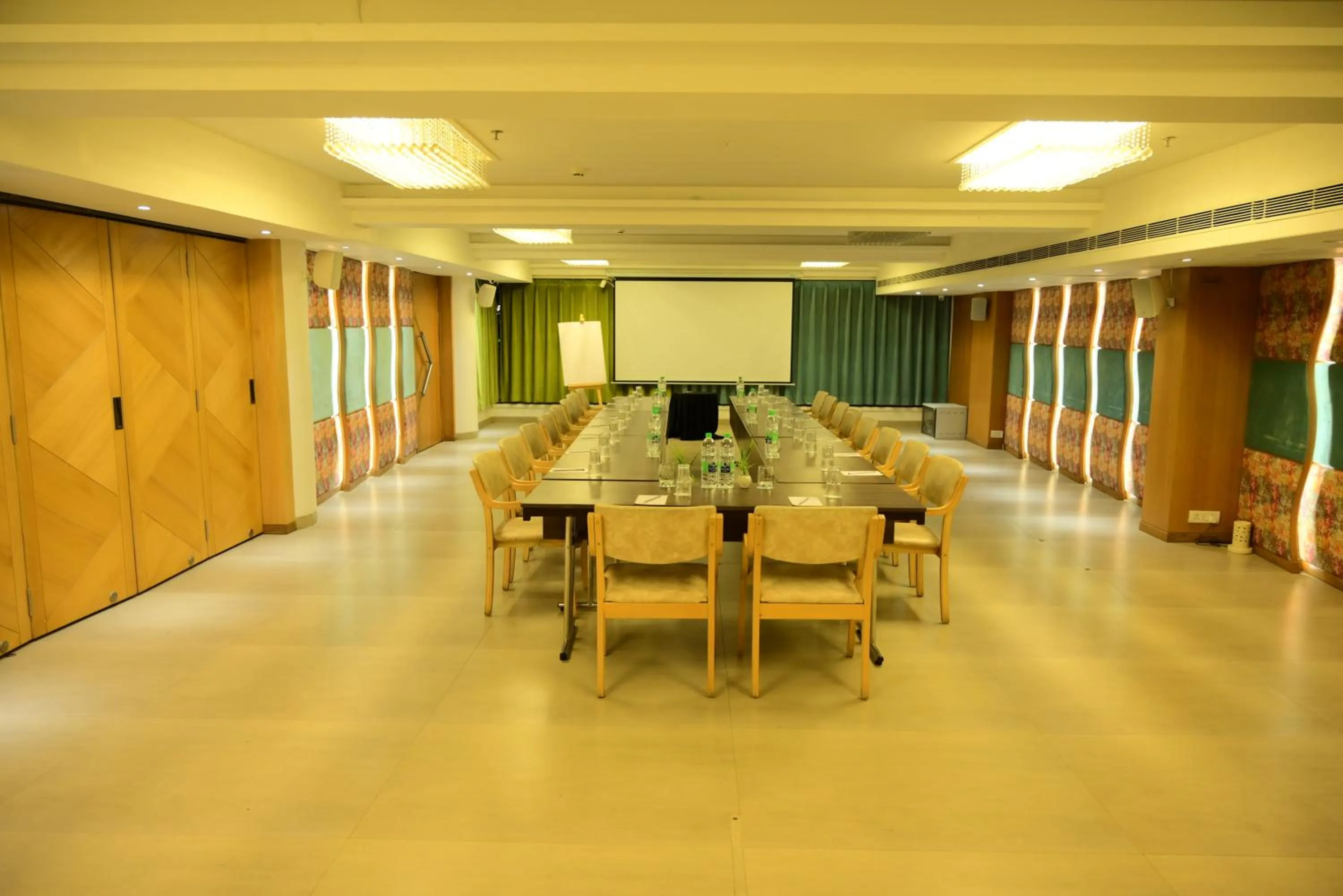 Dining area in Alba Premier, Indore