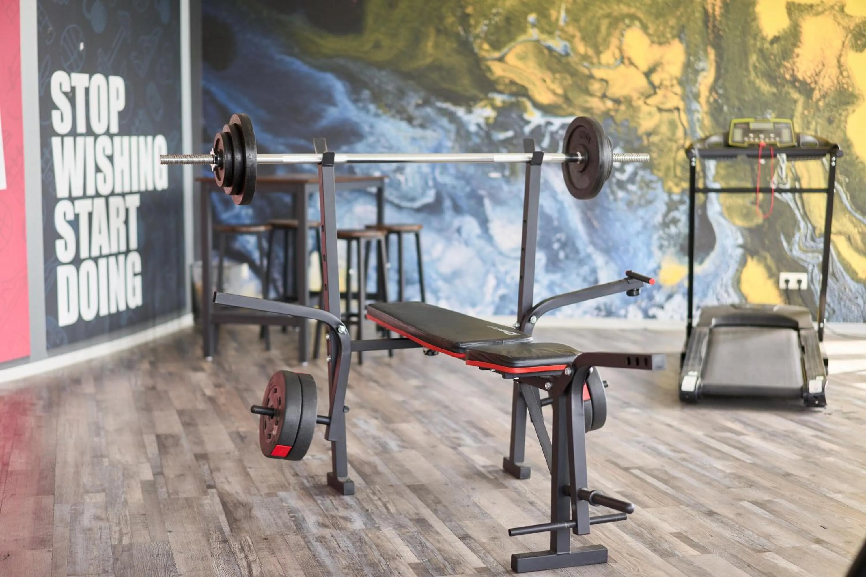 Fitness centre/facilities in eXo Square Heidelberg/Schwetzingen - by SuperFly Hotels