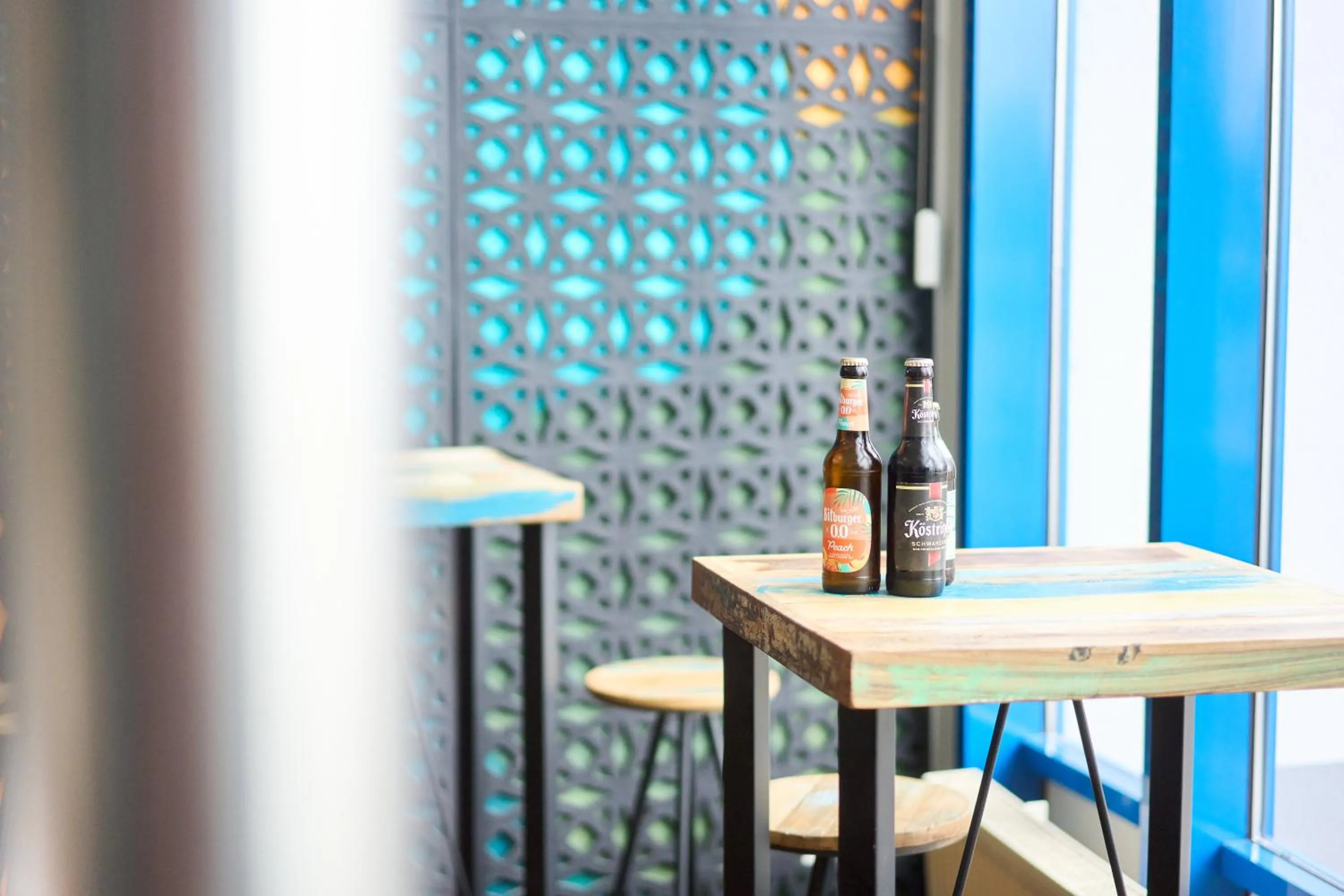 Lounge or bar in eXo Square Heidelberg/Schwetzingen - by SuperFly Hotels