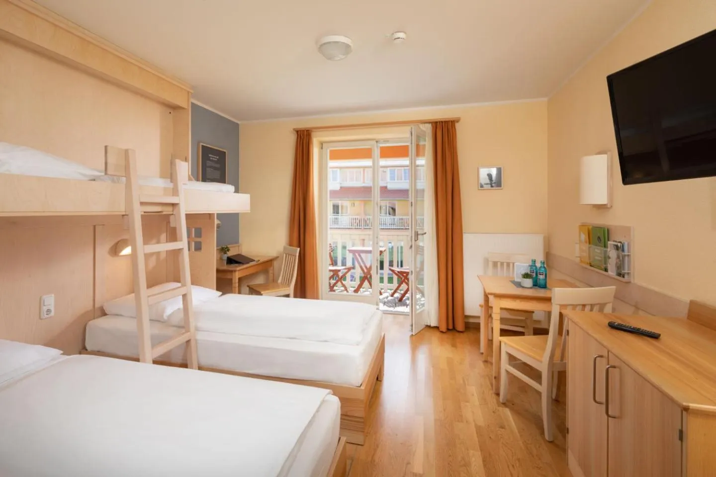 Photo of the whole room, Bed in JUFA Hotel Nördlingen