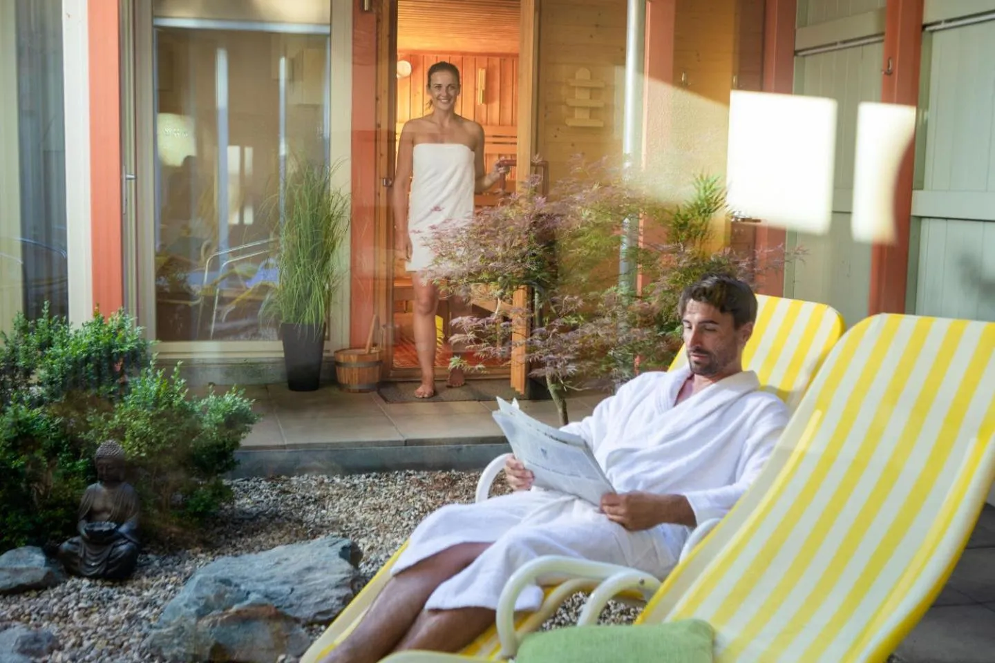 Spa and wellness centre/facilities in JUFA Hotel Nördlingen