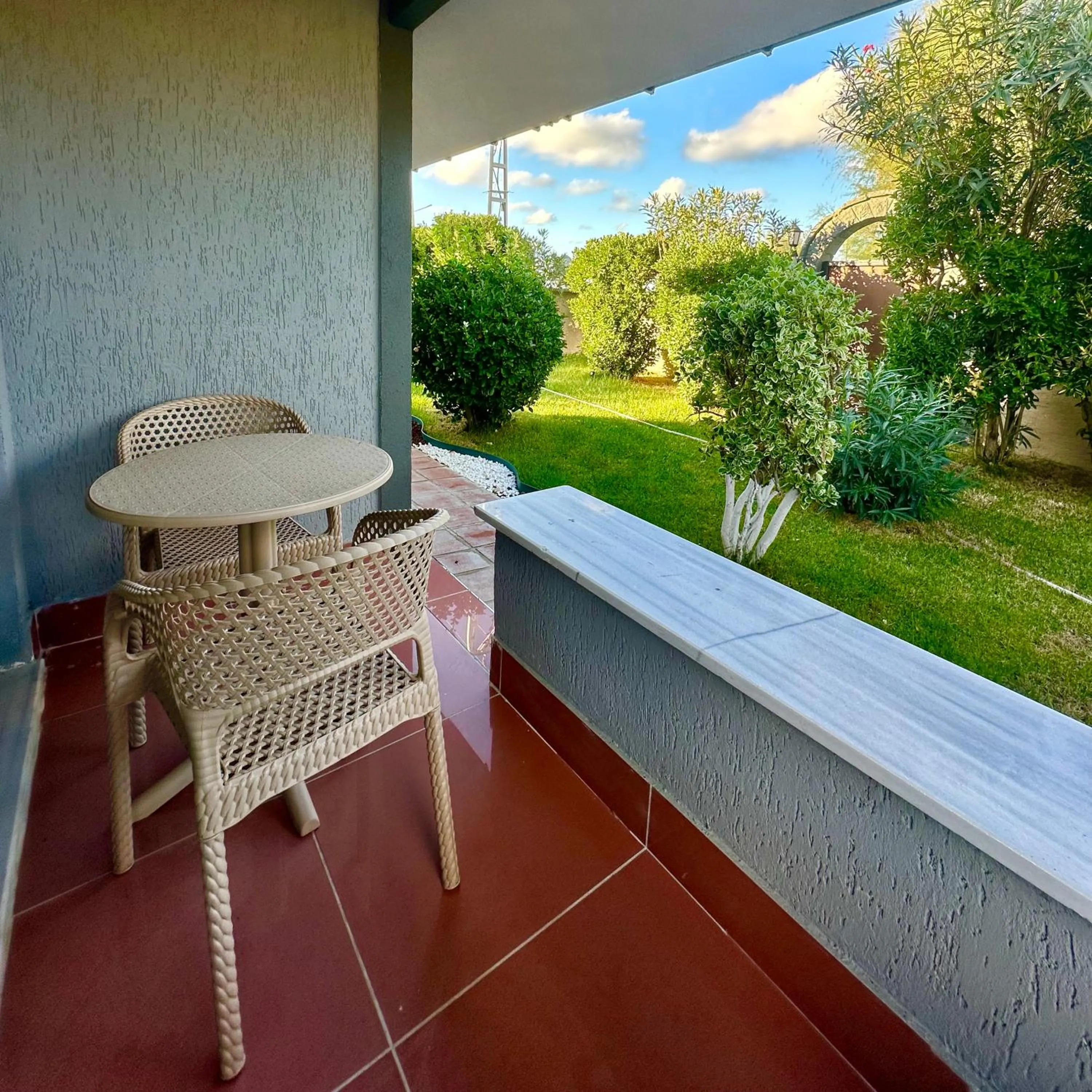 Balcony/Terrace in Villa Siesta Hotel Istanbul Airport