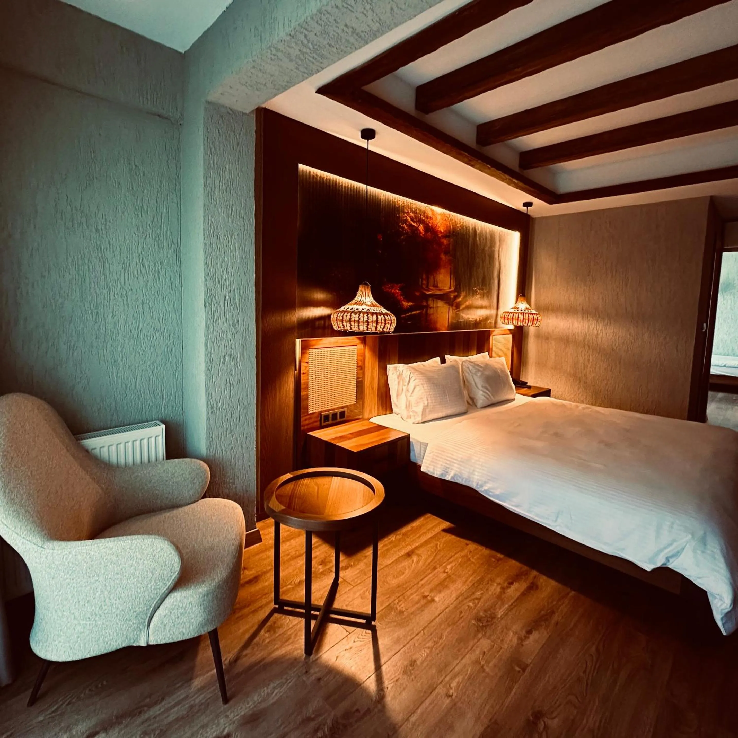 Bed in Villa Siesta Hotel Istanbul Airport