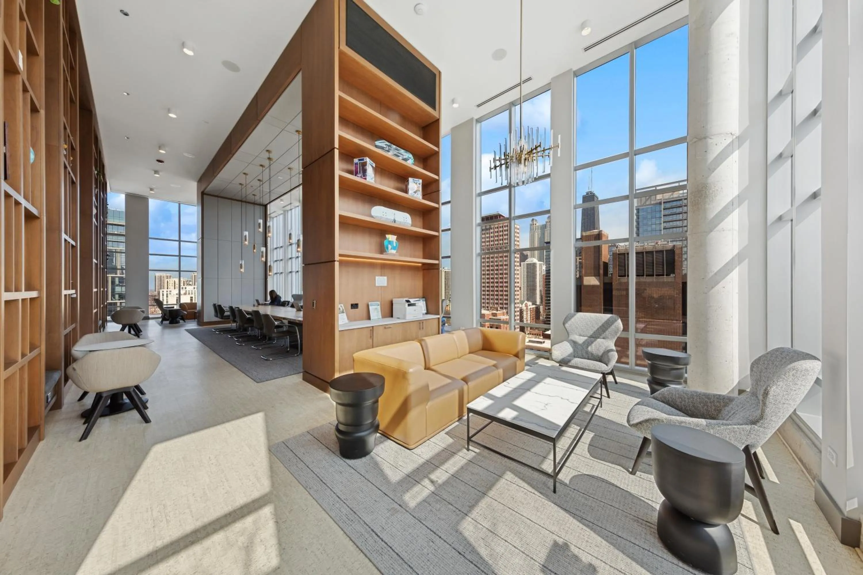 Library in Kasa River North Chicago