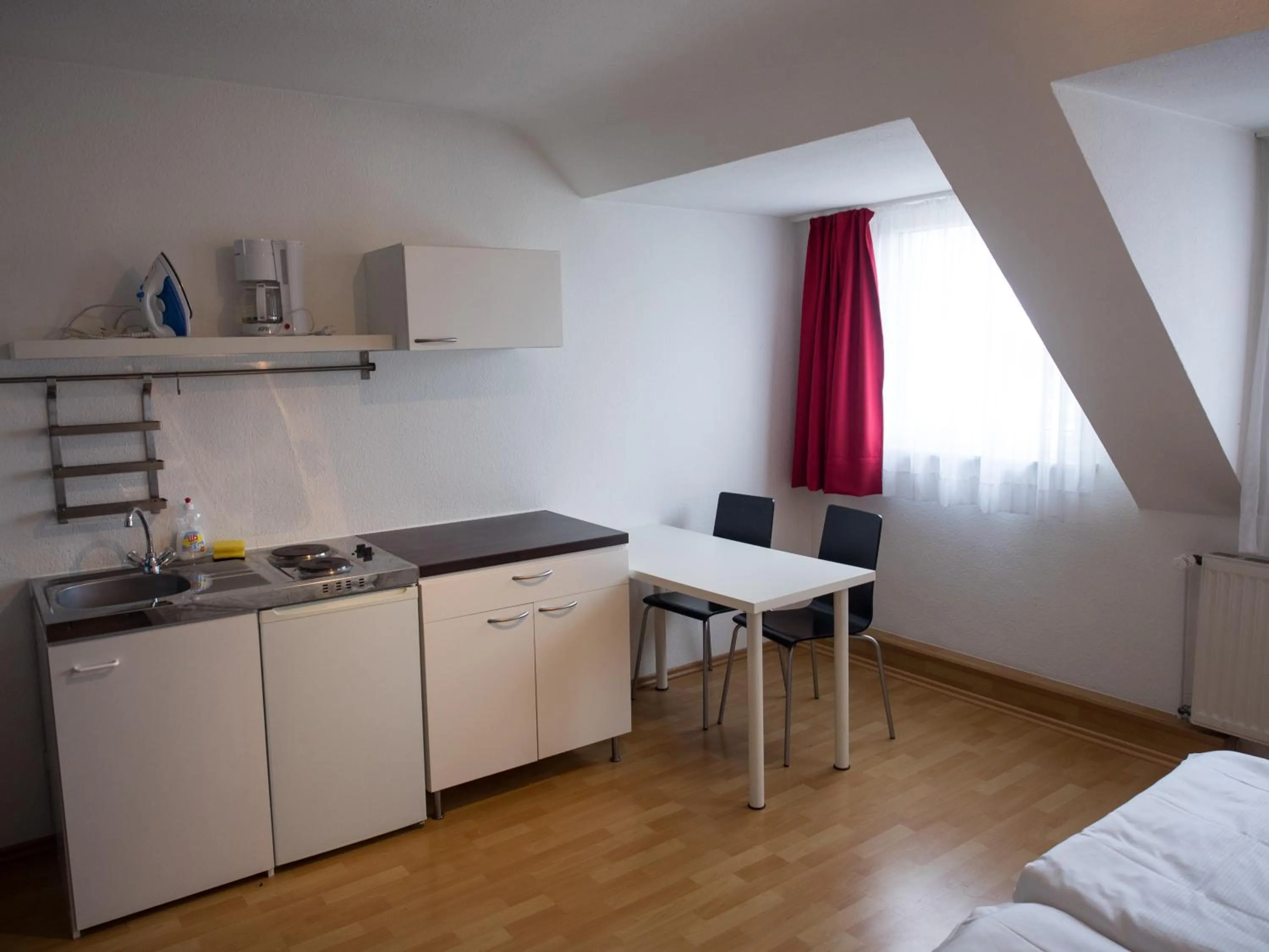 Kitchen or kitchenette in Hotel Westend