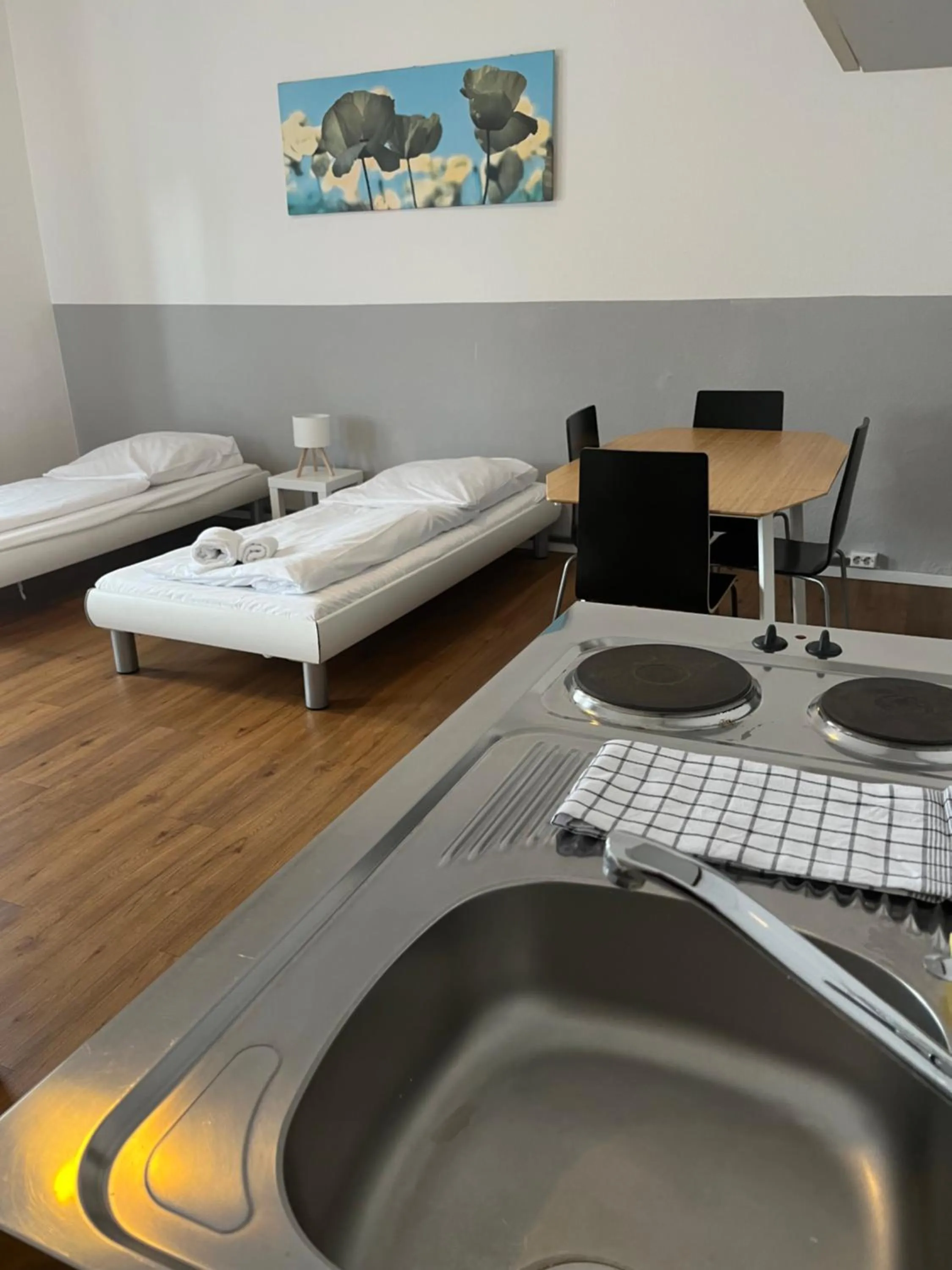 Photo of the whole room, Bed in Hotel Westend