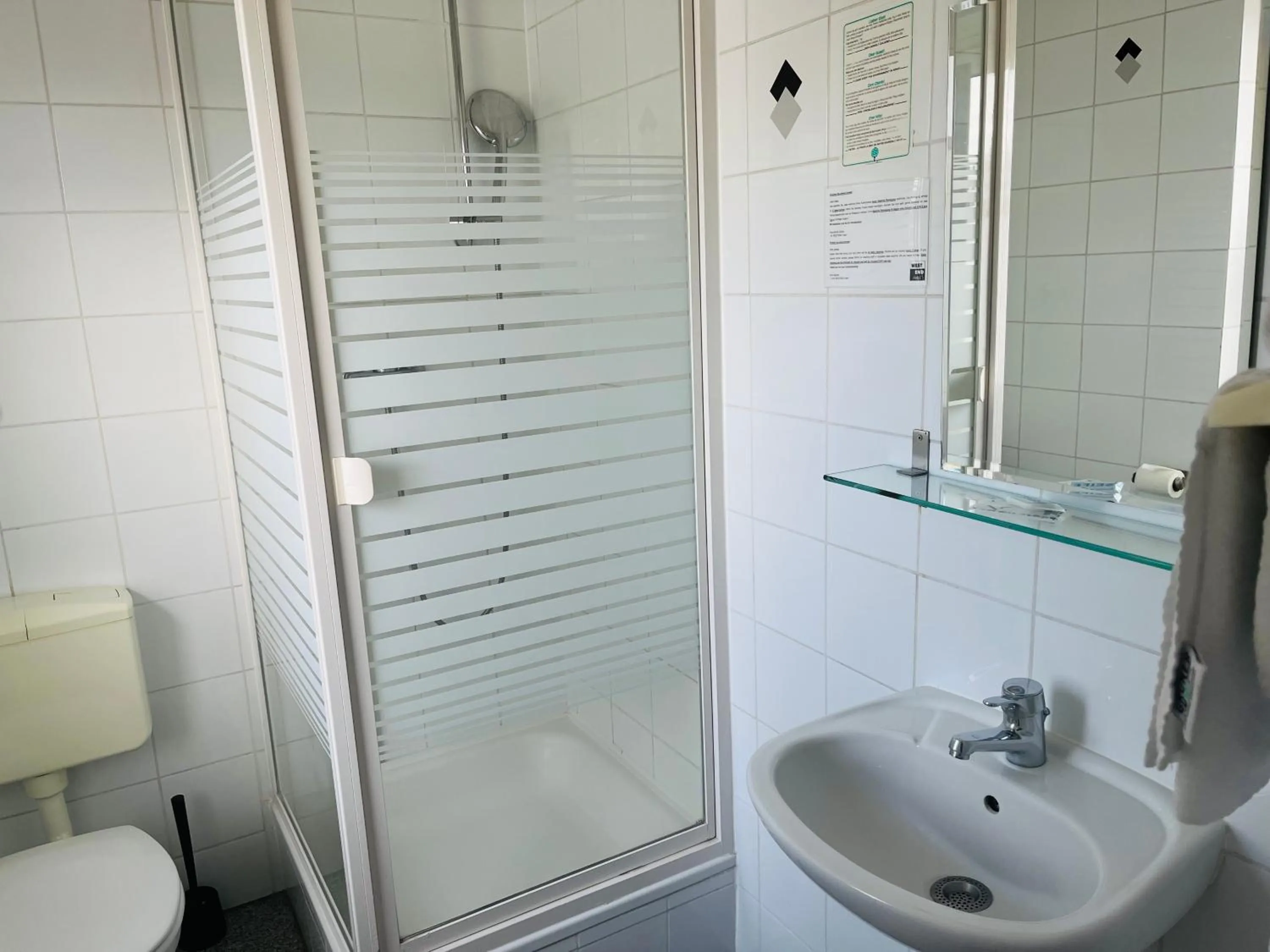 Bathroom in Hotel Westend