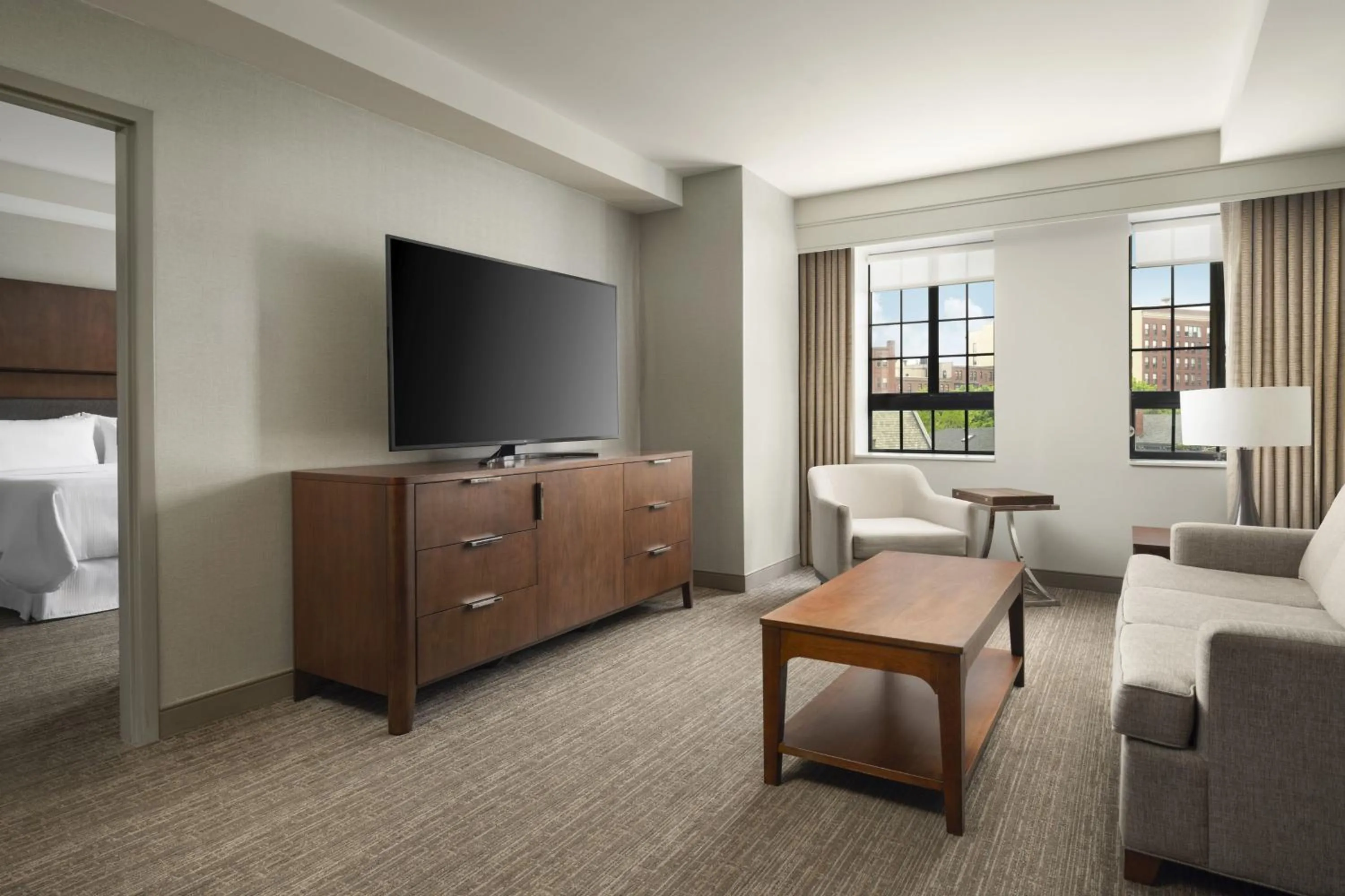 Photo of the whole room, Bed in The Westin Portland Harborview