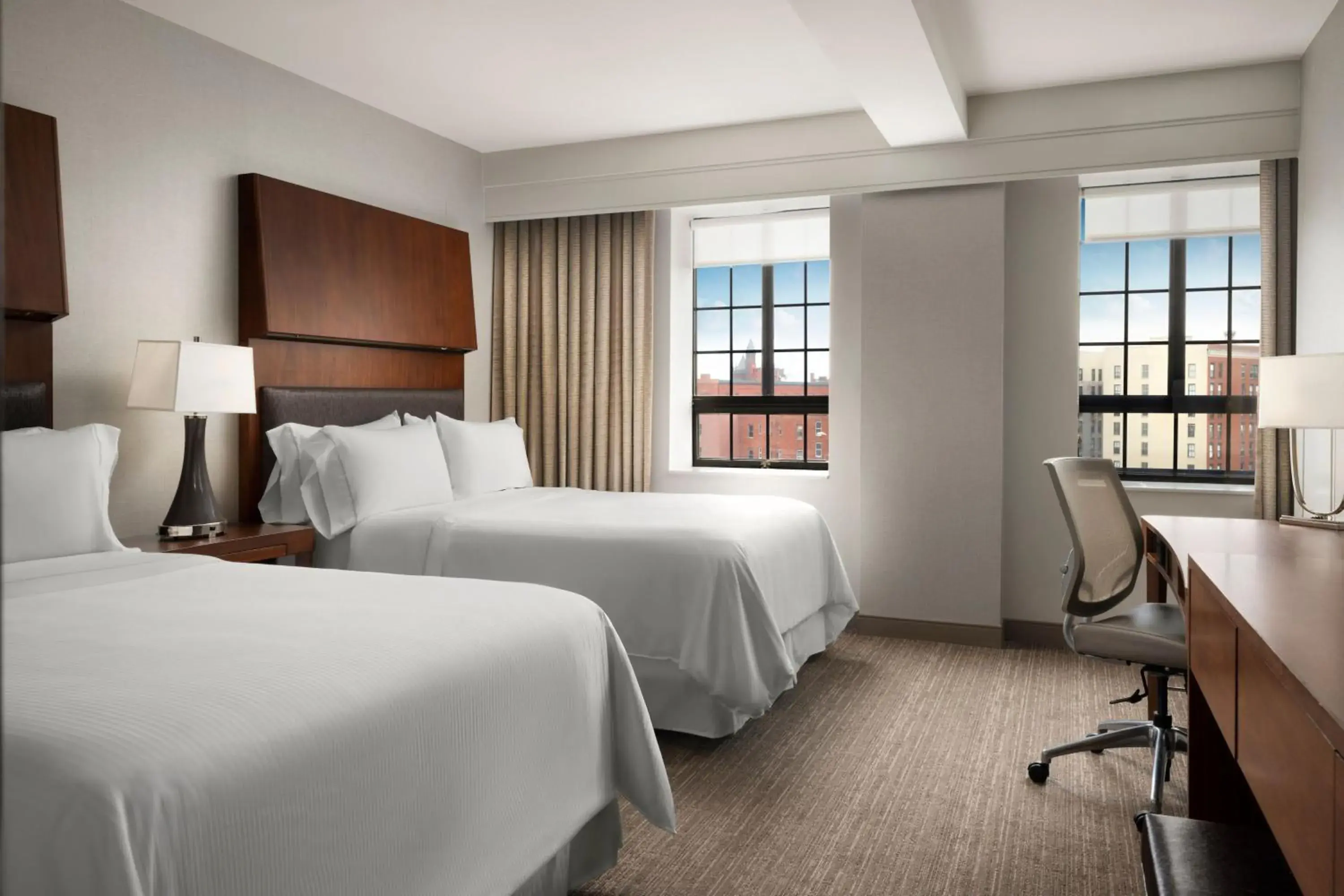 Preferred, 2 Doubles, City view in The Westin Portland Harborview Preferred, 2 Doubles, City view in The Westin Portland Harborview