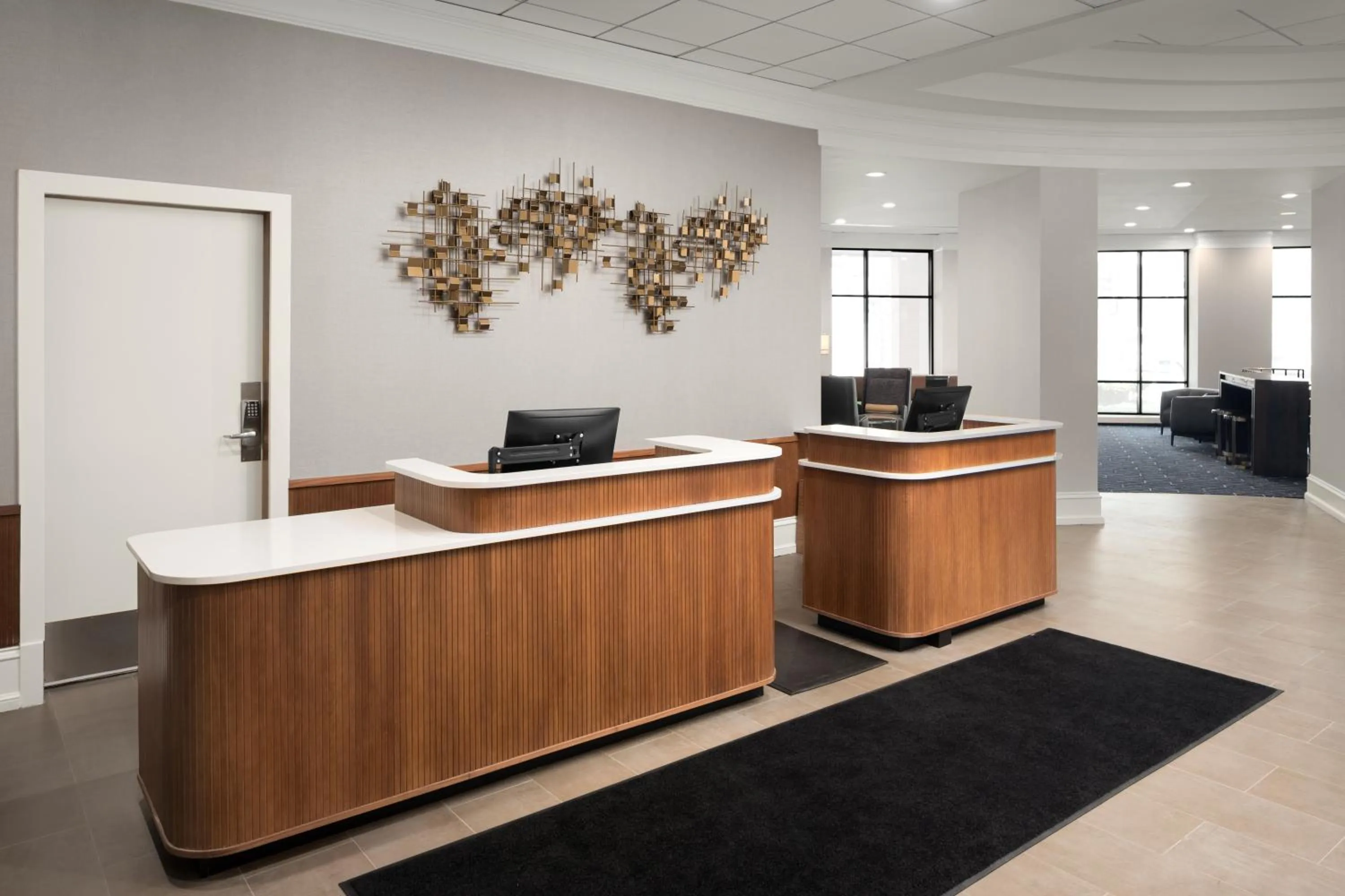 Lobby or reception in Courtyard by Marriott Chicago at Medical District-UIC