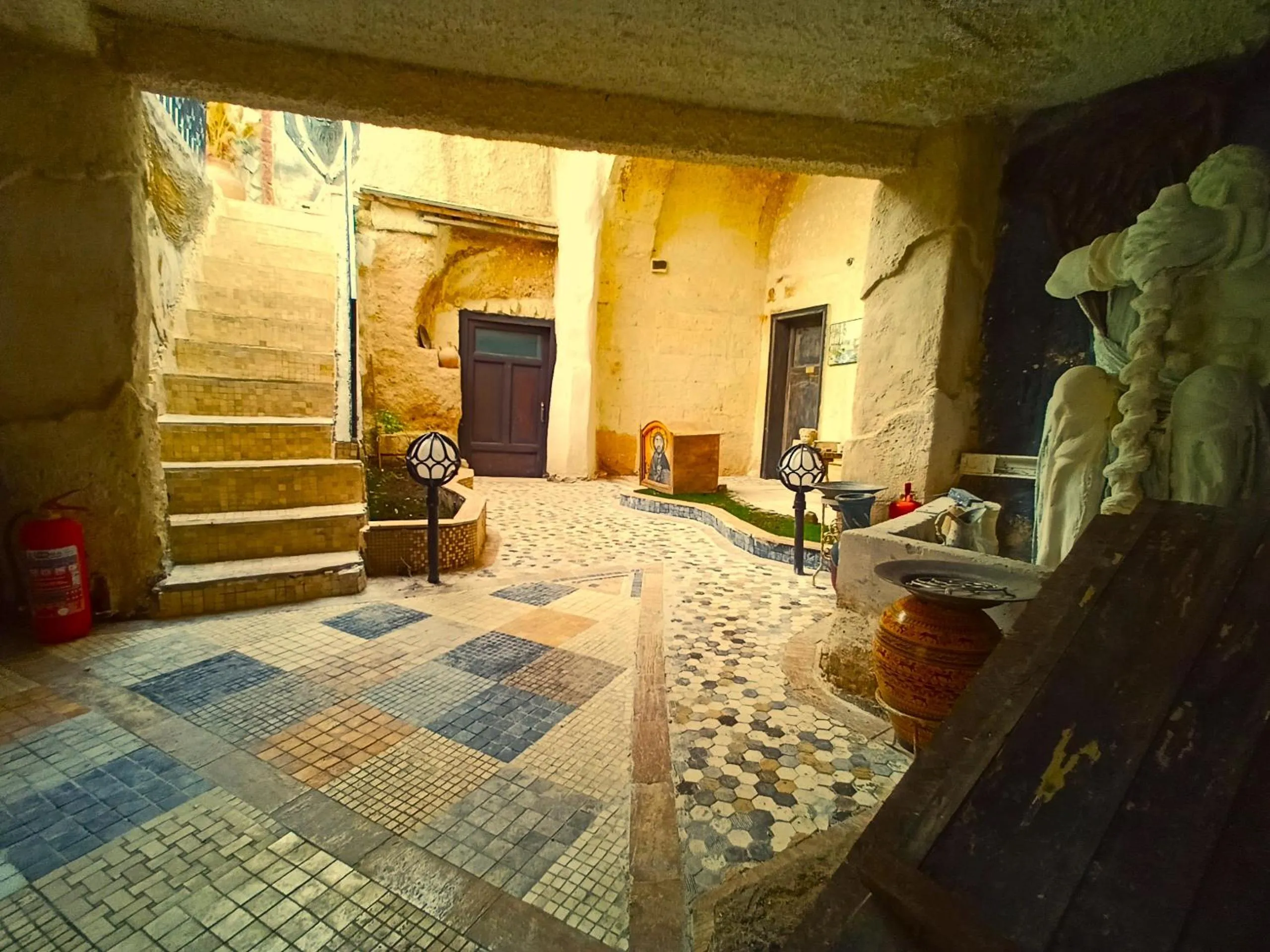 Property building in stone age cappadocia