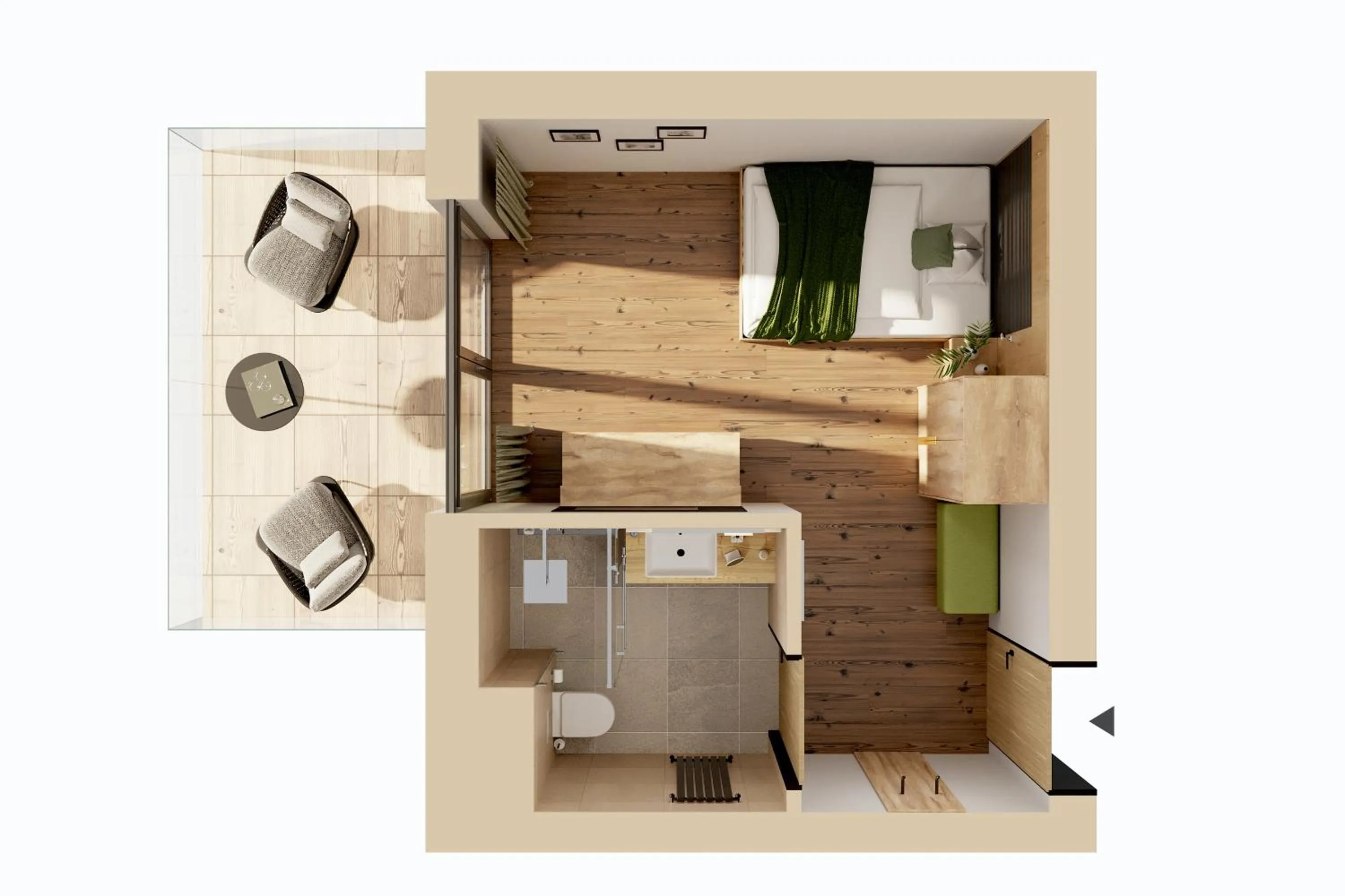Floor plan in FIRSTpeak Zauchensee