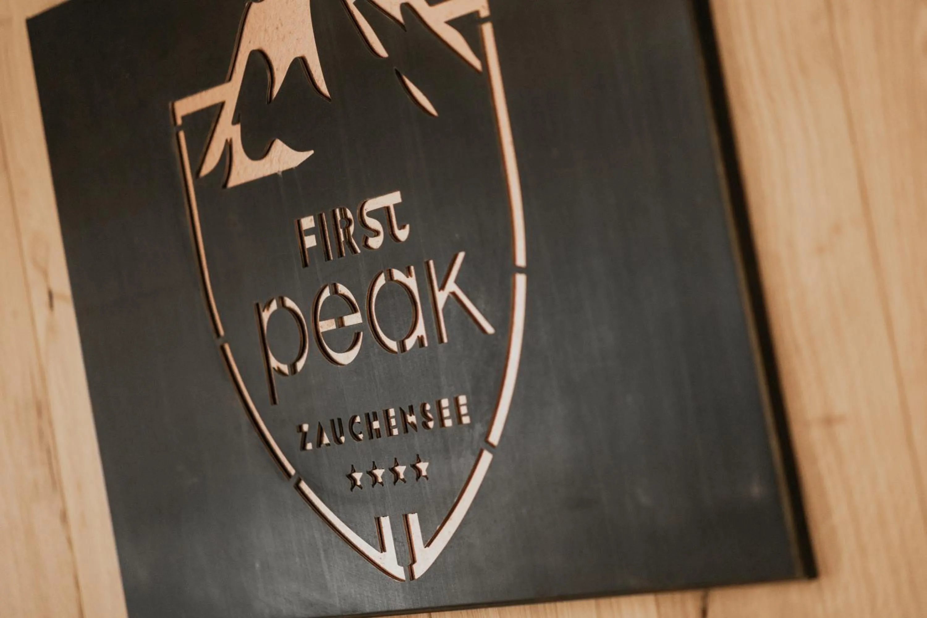 Logo/Certificate/Sign in FIRSTpeak Zauchensee