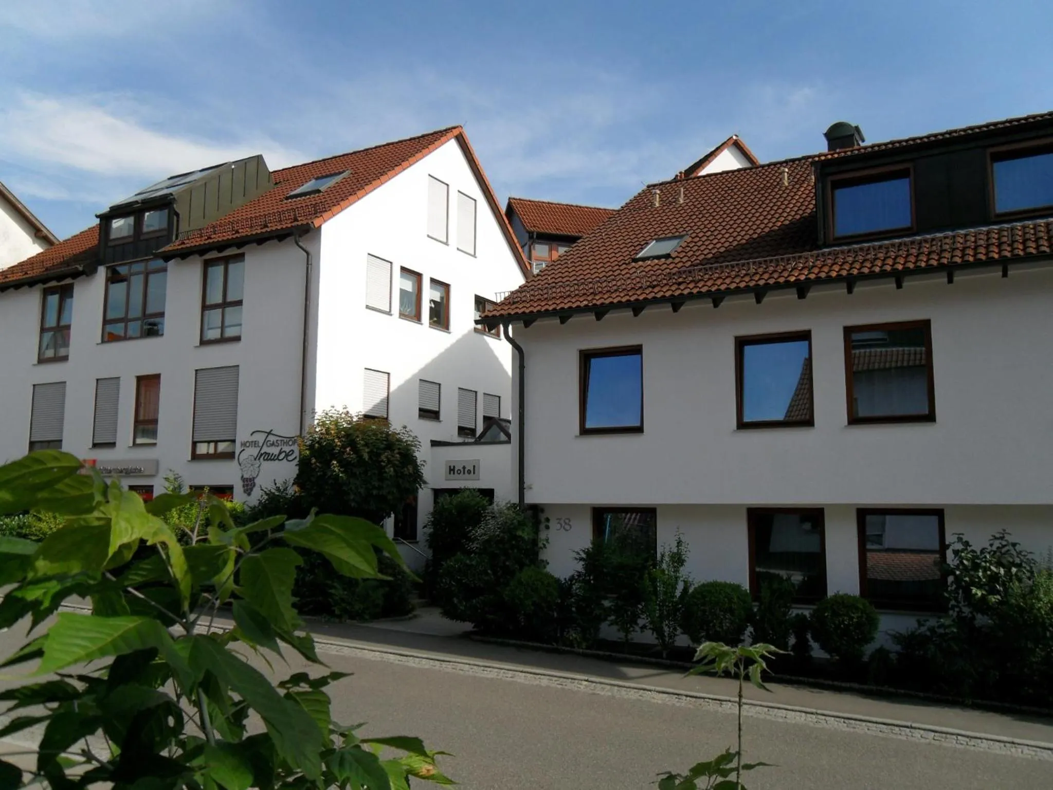 Property building in Hotel Gasthof Traube