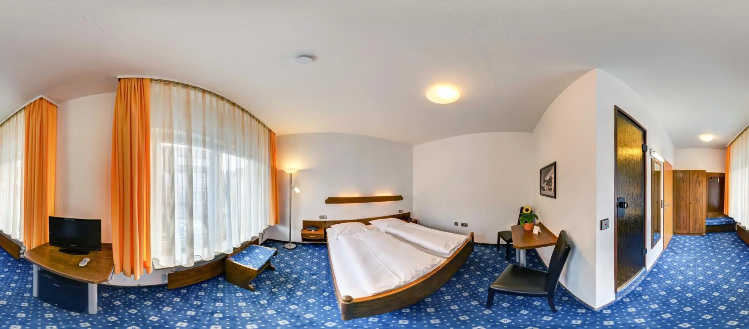 Bed in Hotel Gasthof Traube