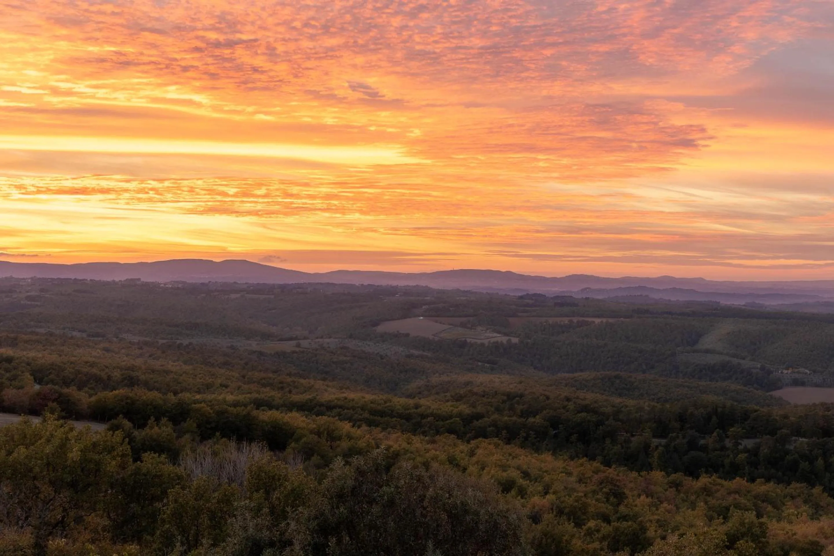 Sunset in I Borghi dell'Eremo