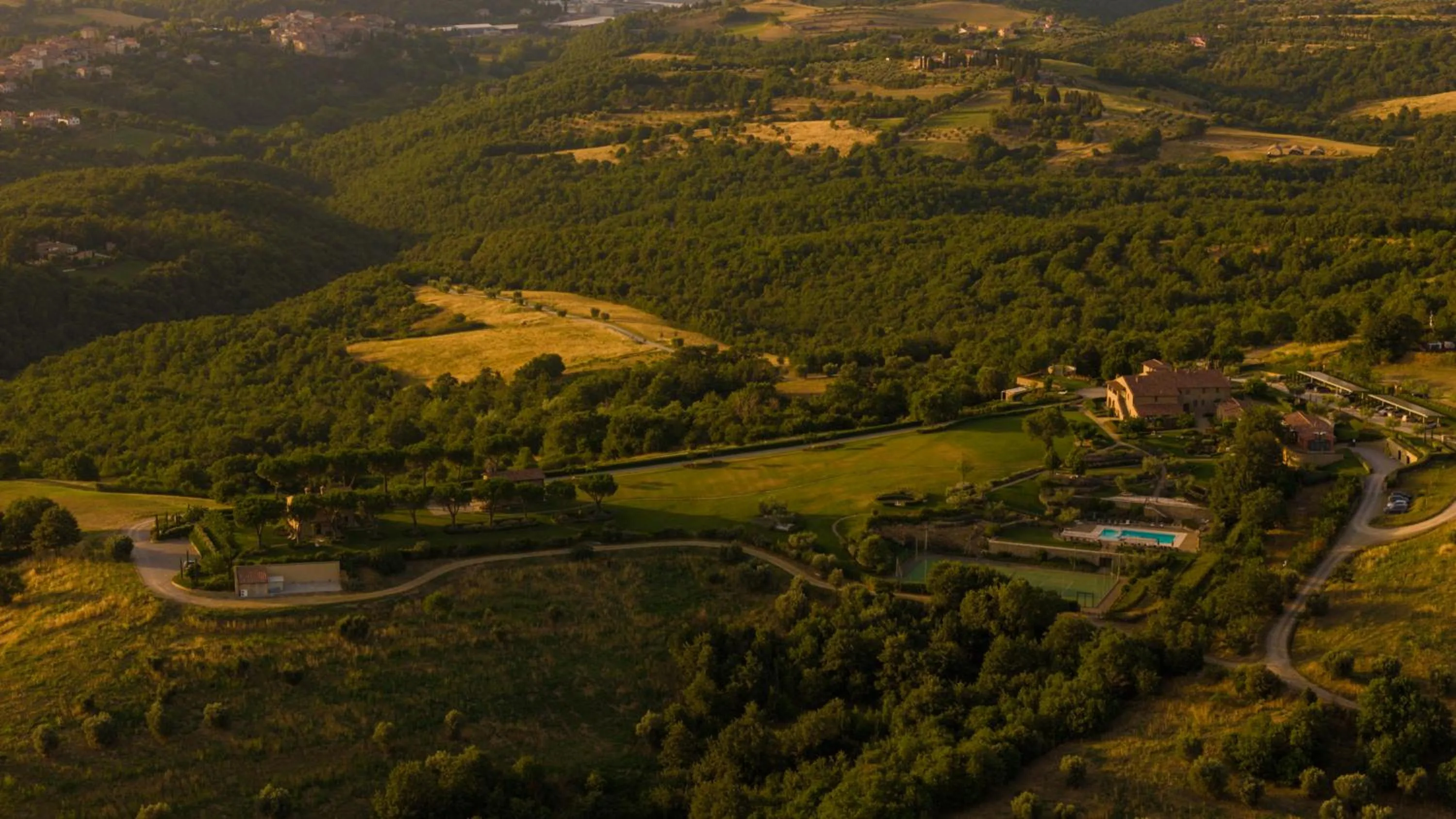 Bird's eye view in I Borghi dell'Eremo