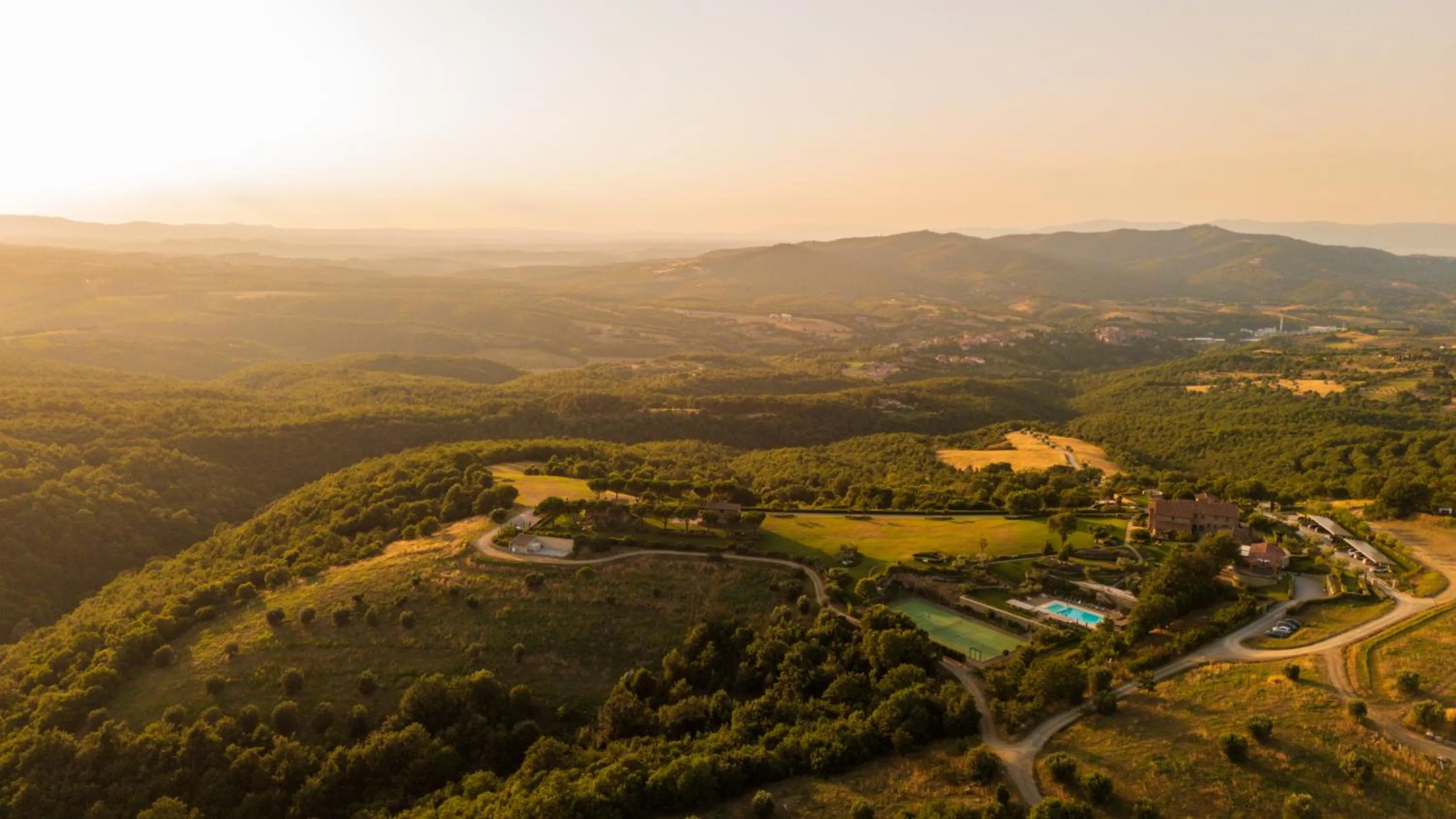 Bird's eye view in I Borghi dell'Eremo