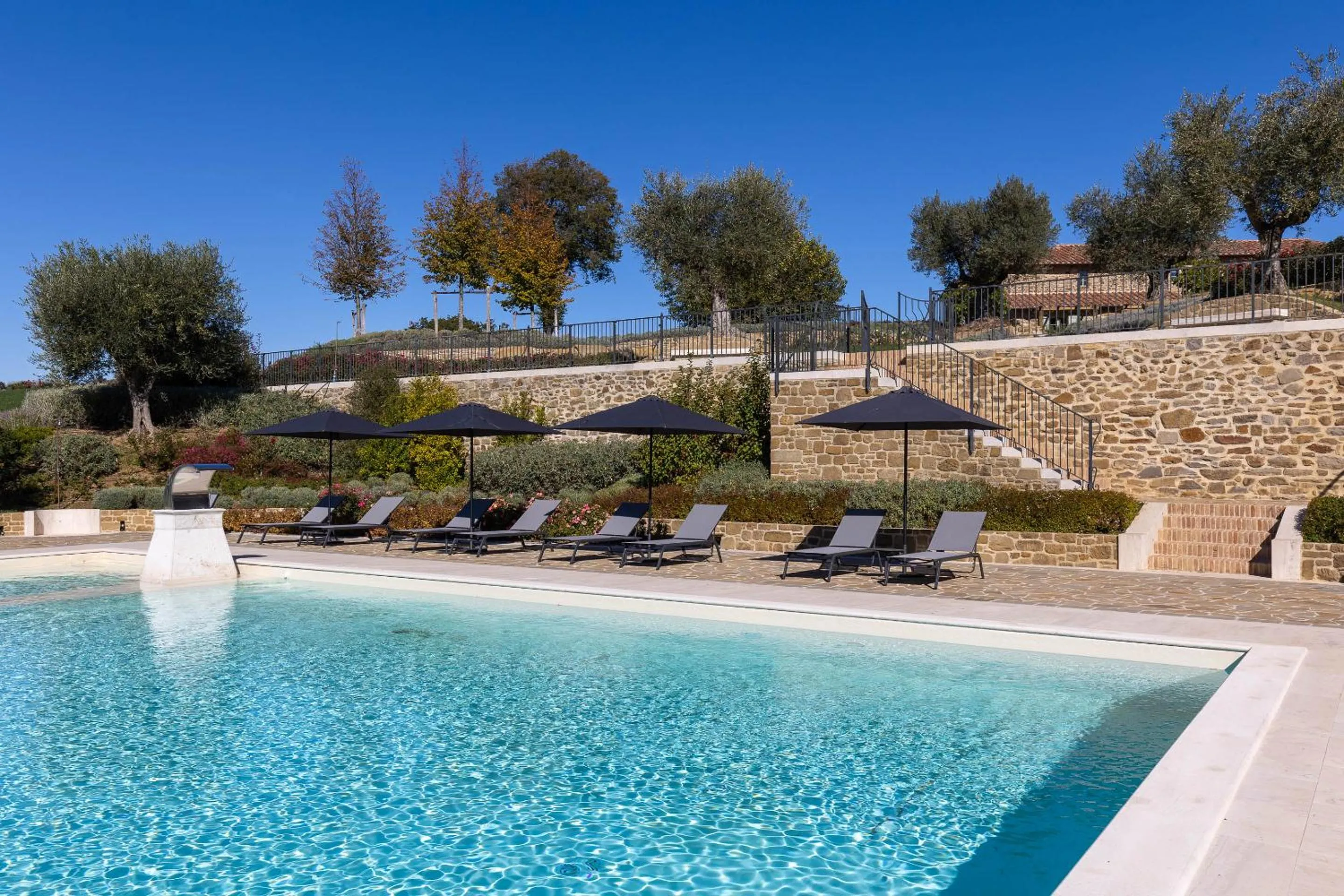 Swimming pool in I Borghi dell'Eremo