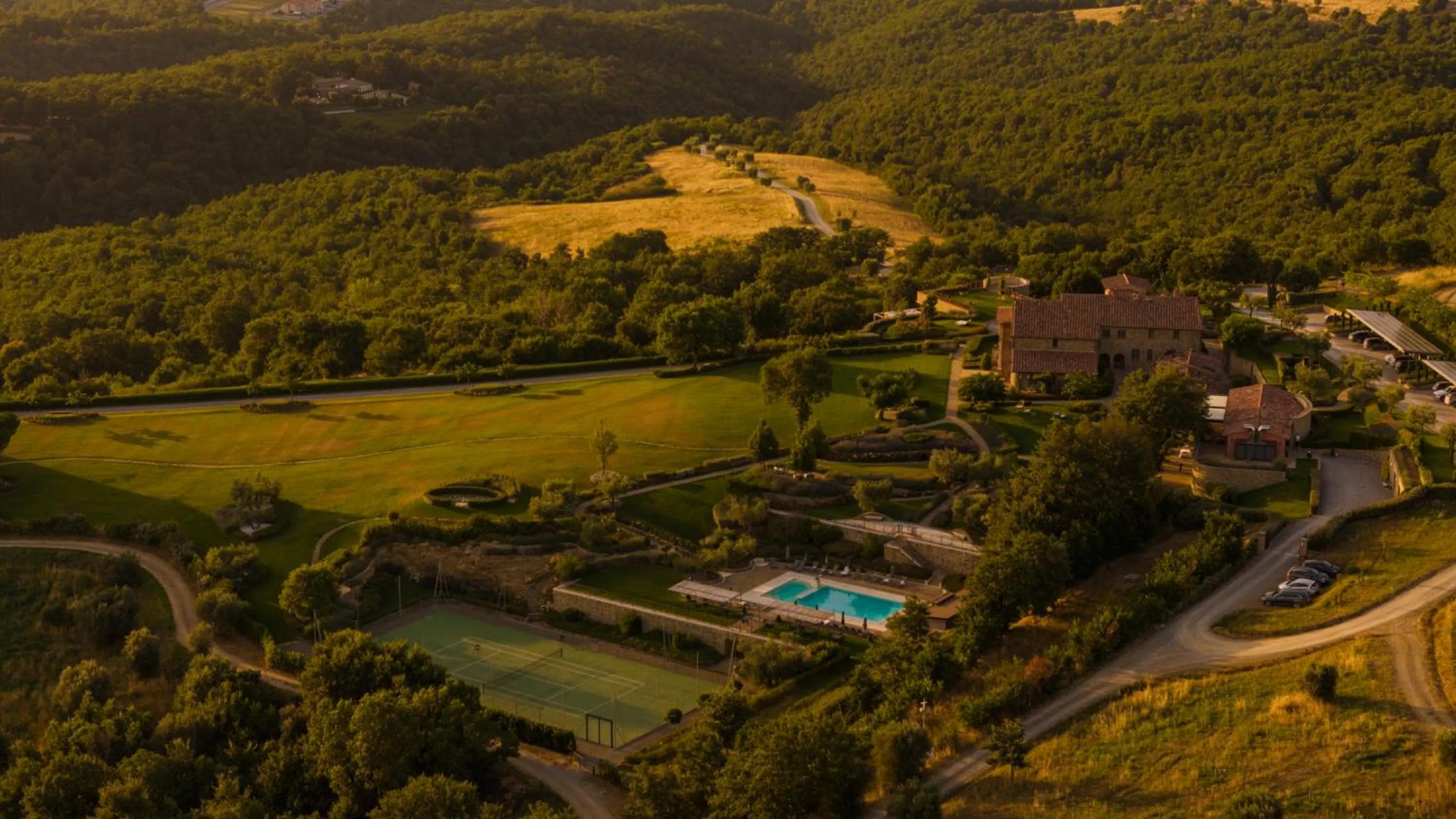 Bird's eye view in I Borghi dell'Eremo