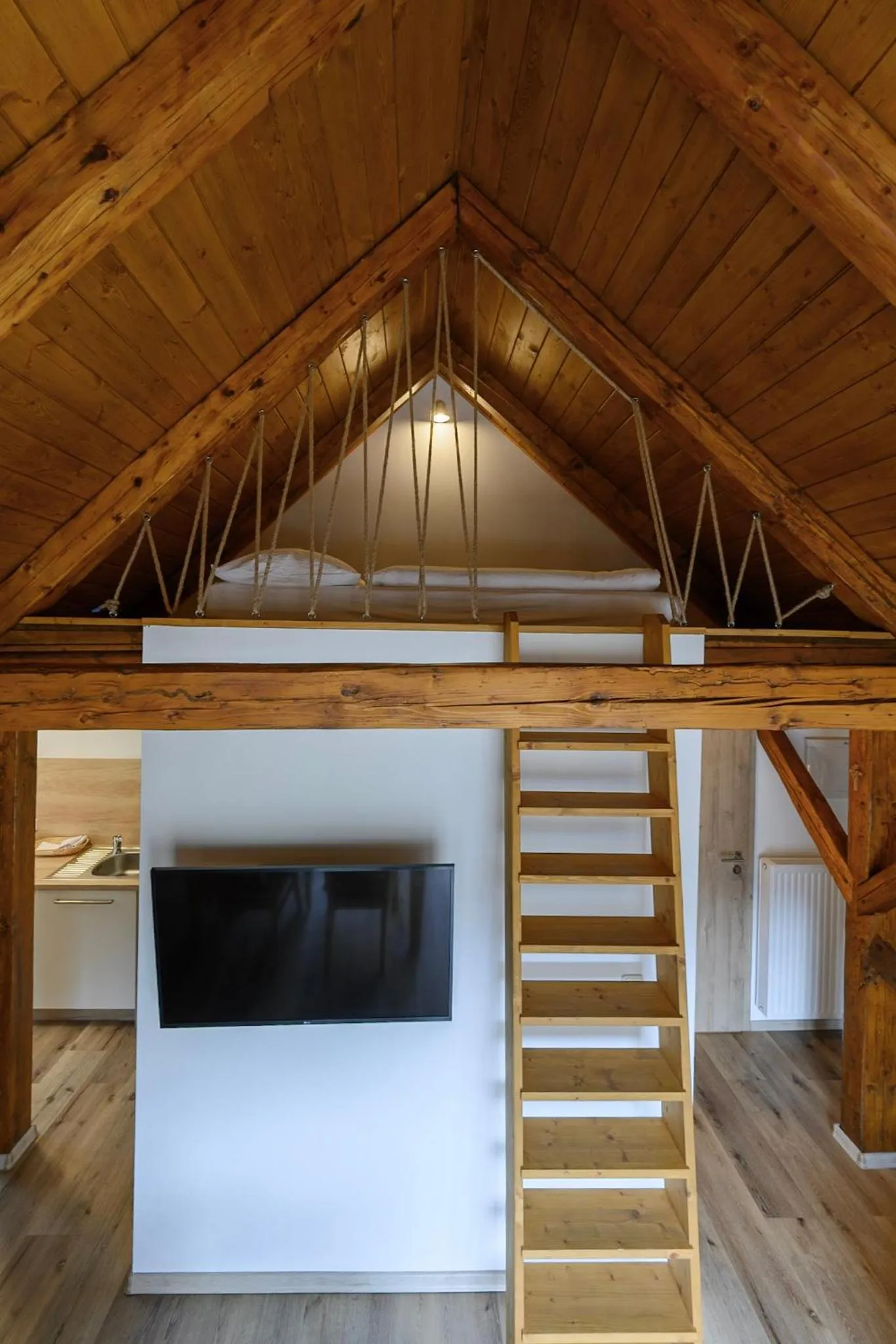 Bed in Apartmány Mezivodí