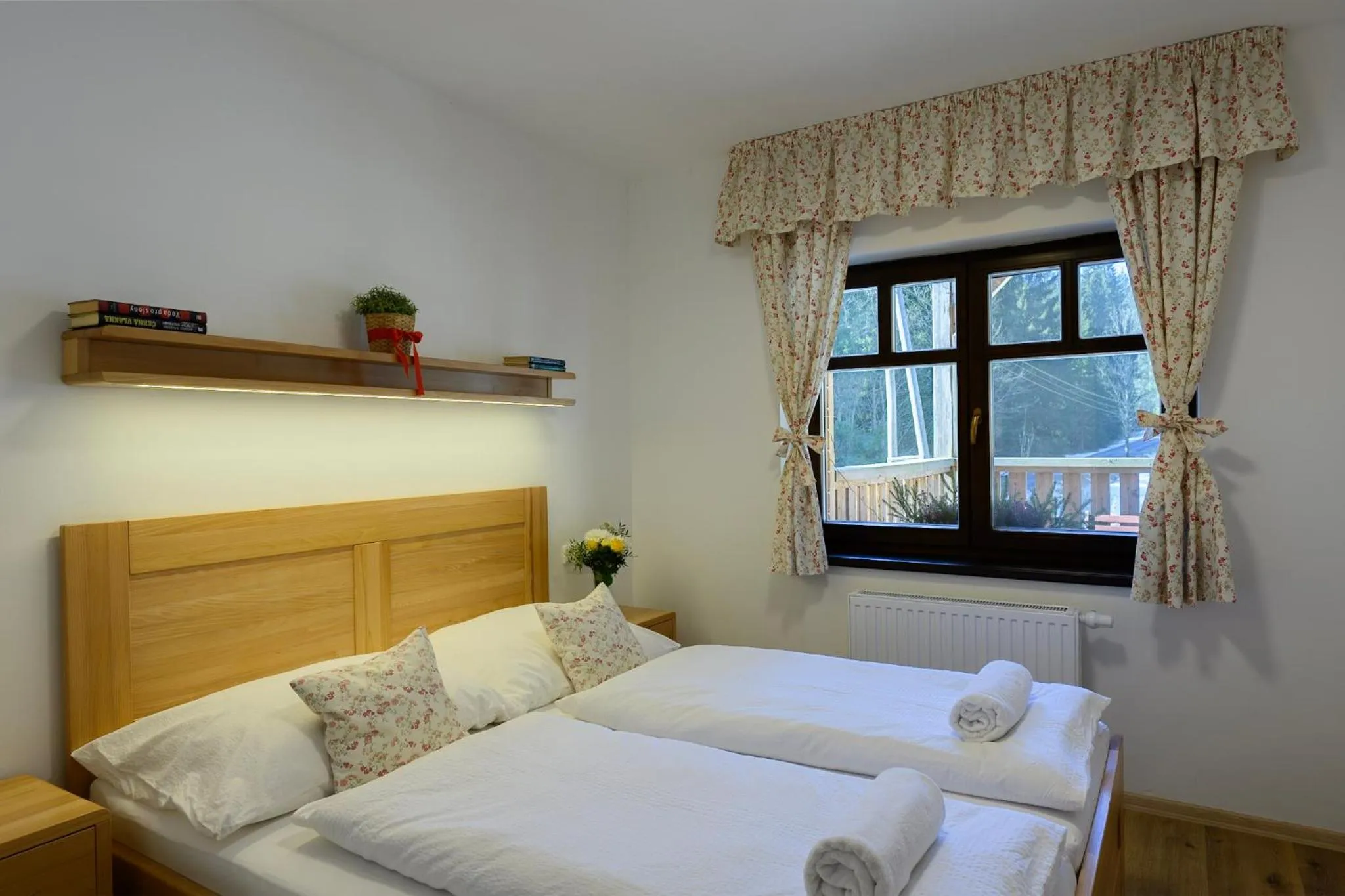 Bed in Apartmány Mezivodí