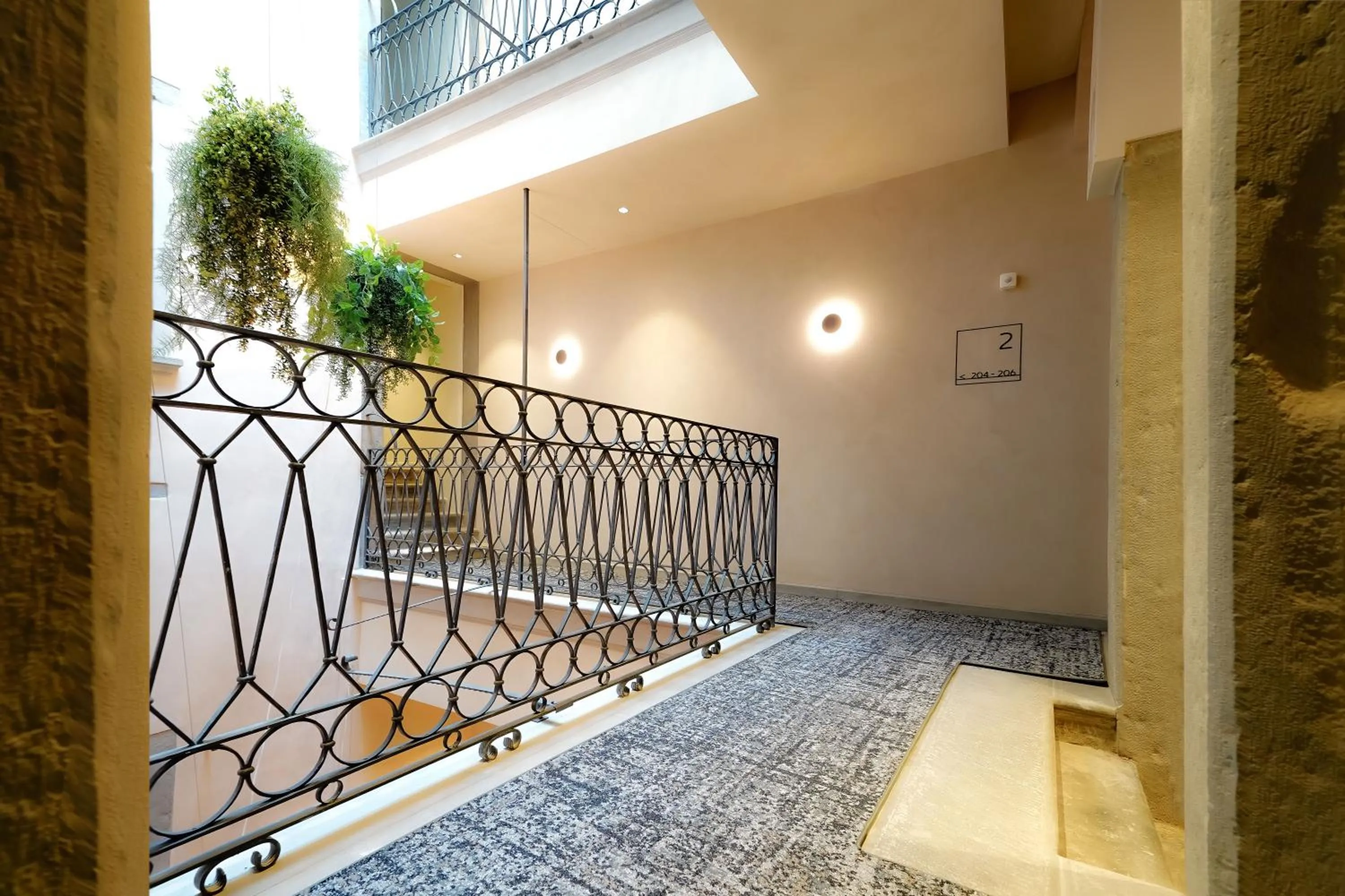 Decorative detail in Bergamo INN 21