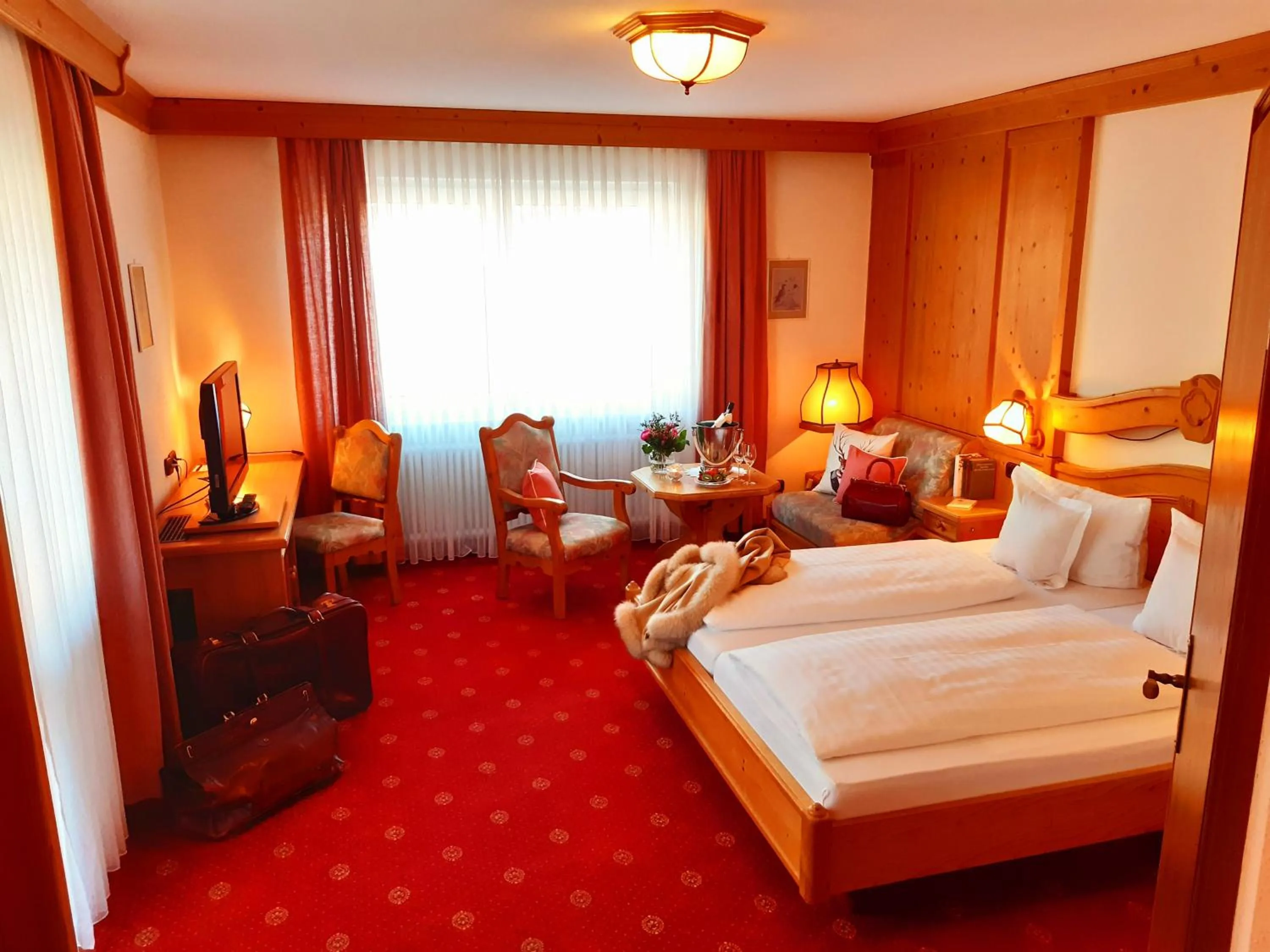 Bed in Gasthaus Auerhahn