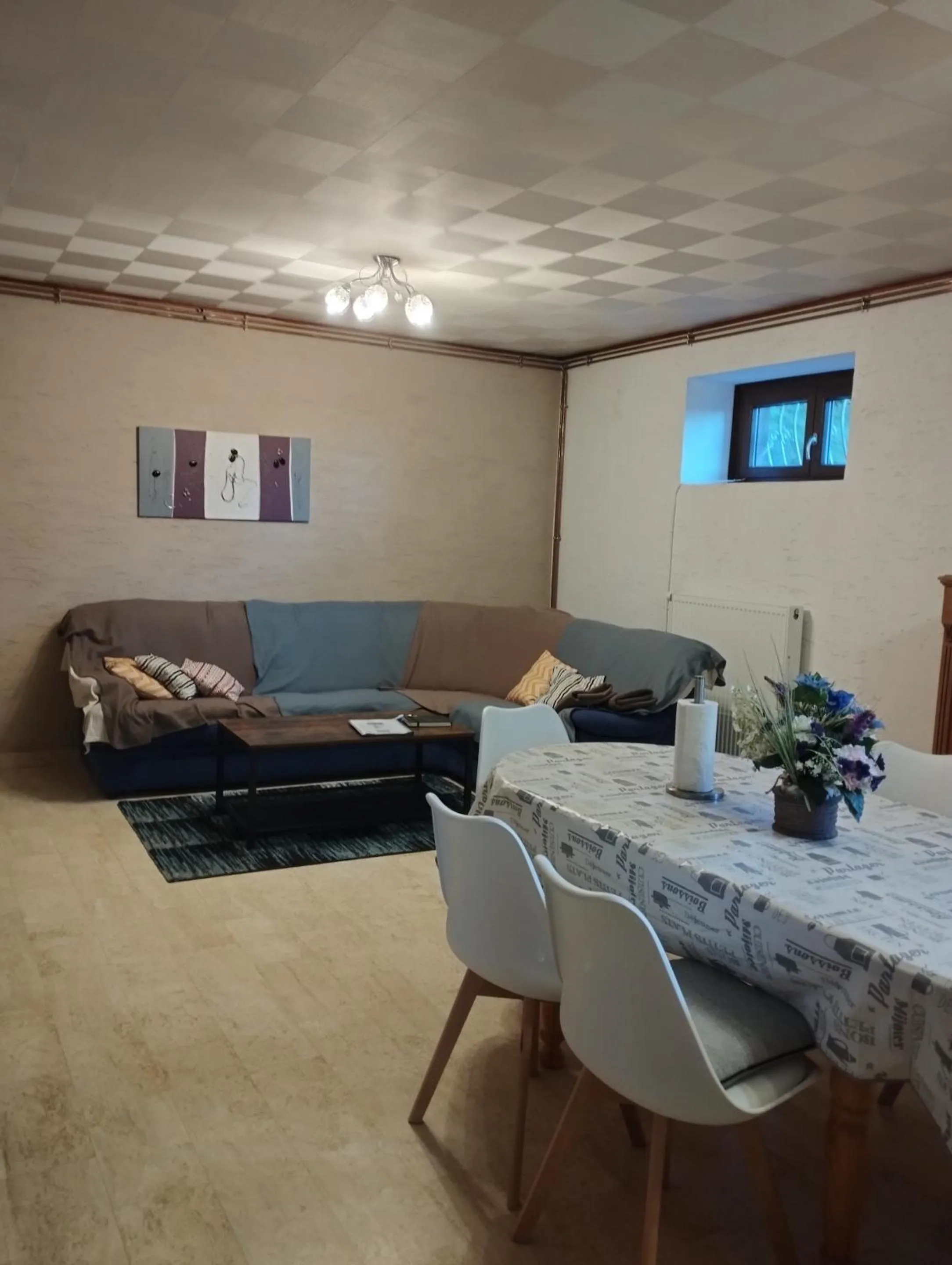 Living room in La Maison de Heidi