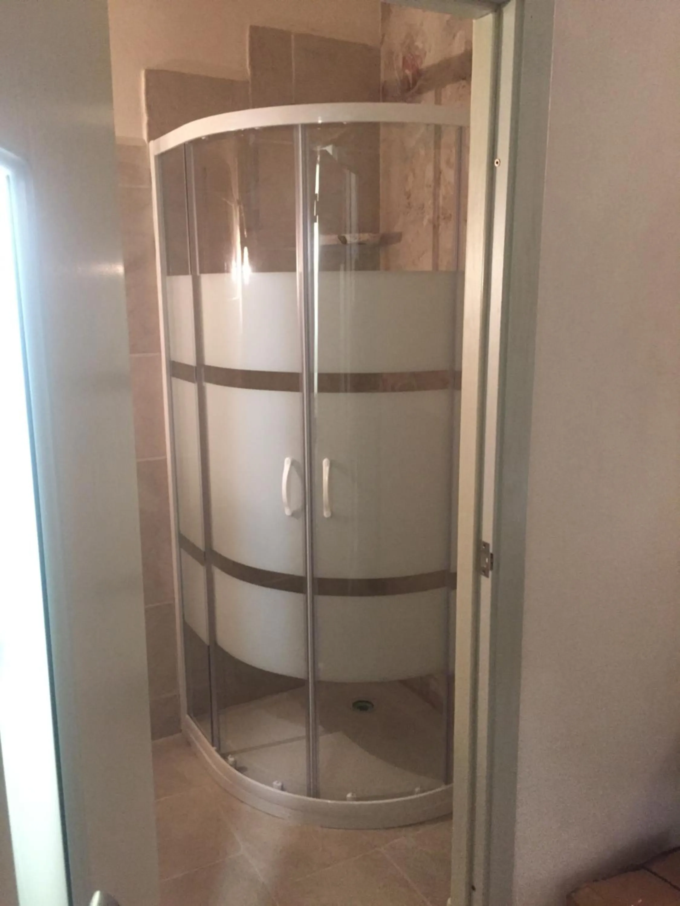 Shower in La Casetta di Greta