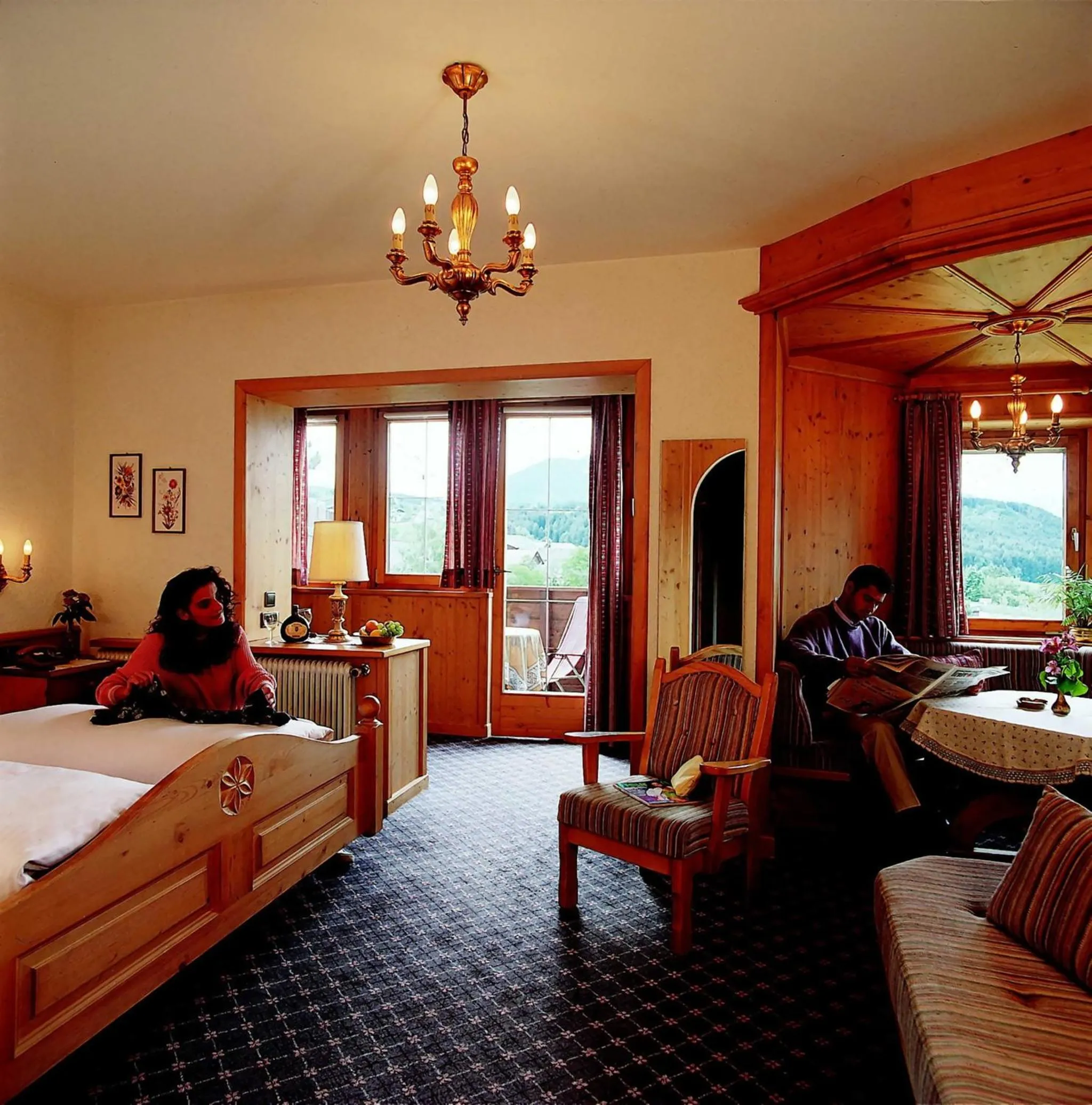 Photo of the whole room, Bed in Aldranser Hof